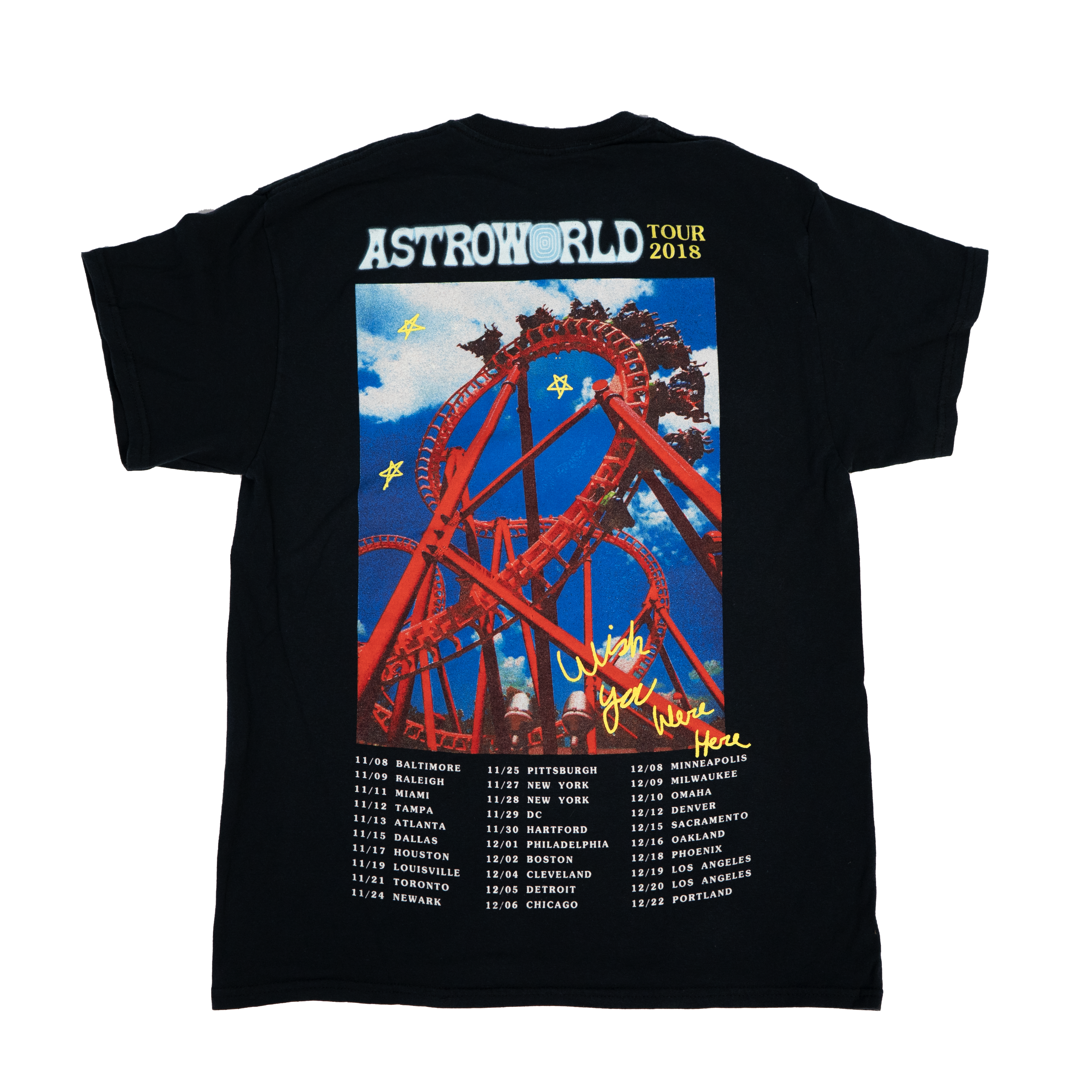 Travis Scott Astroworld Roller Coaster 