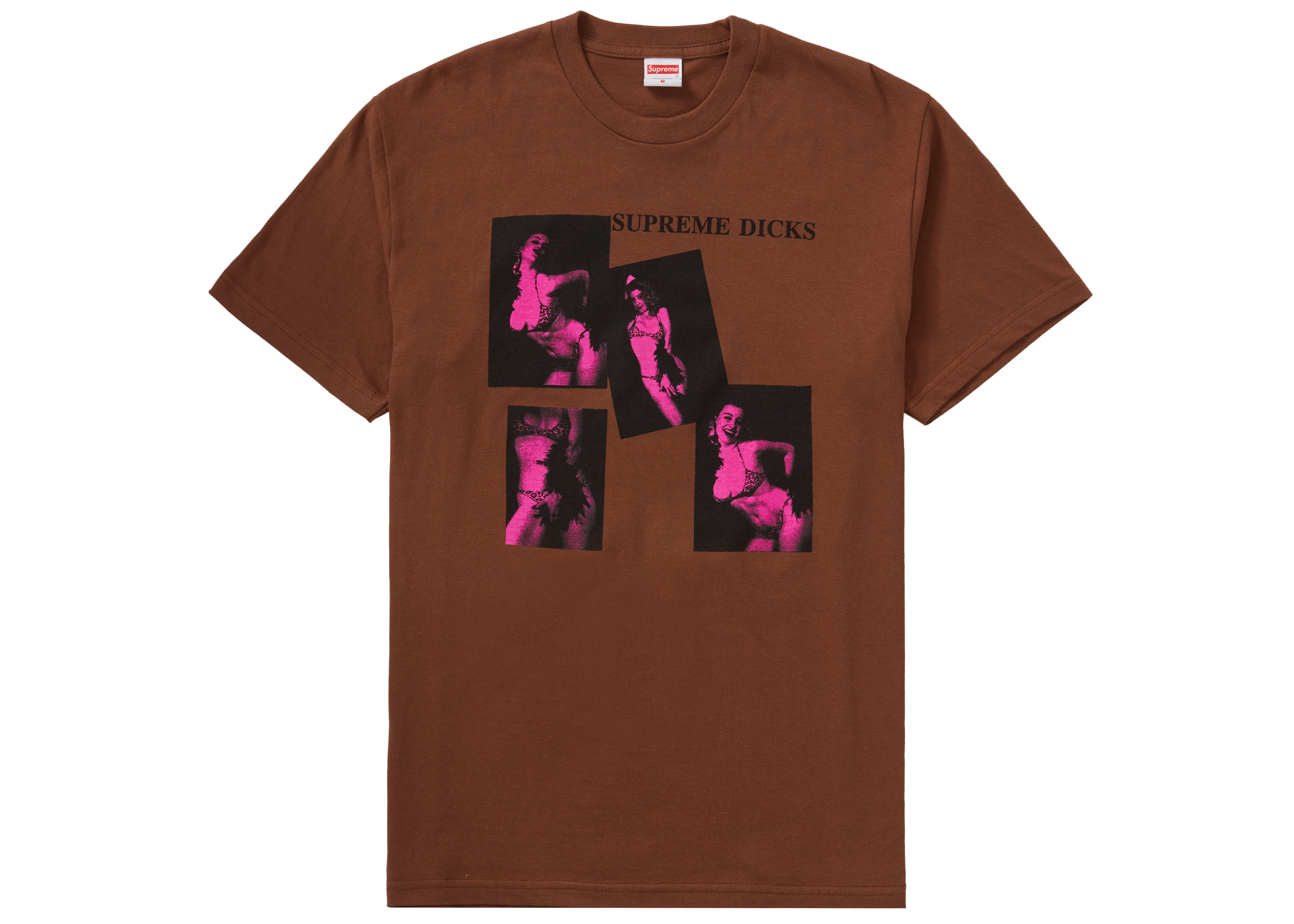 supreme brown tee