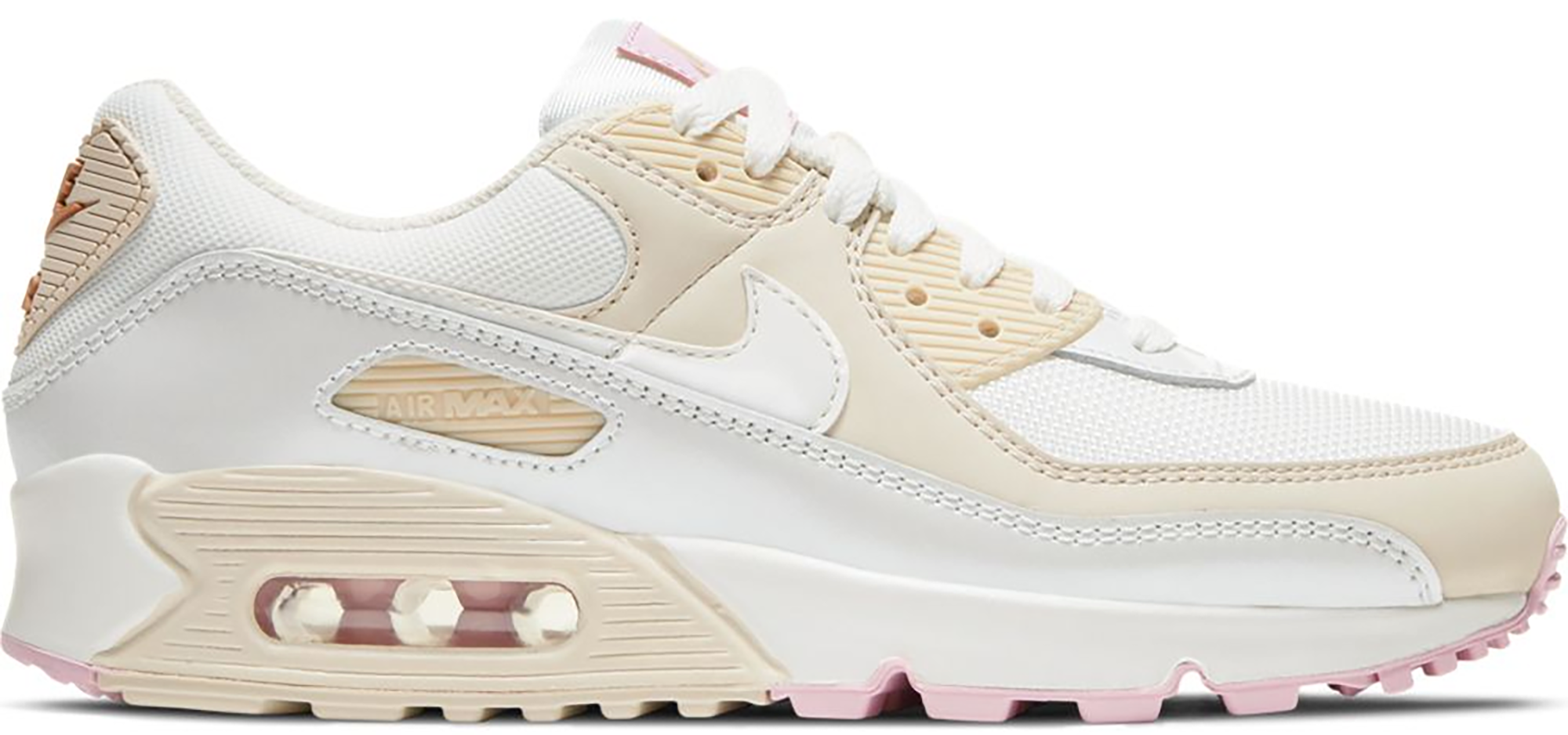 nike air max 90 summit white light orewood brown