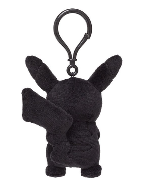 black pikachu keychain