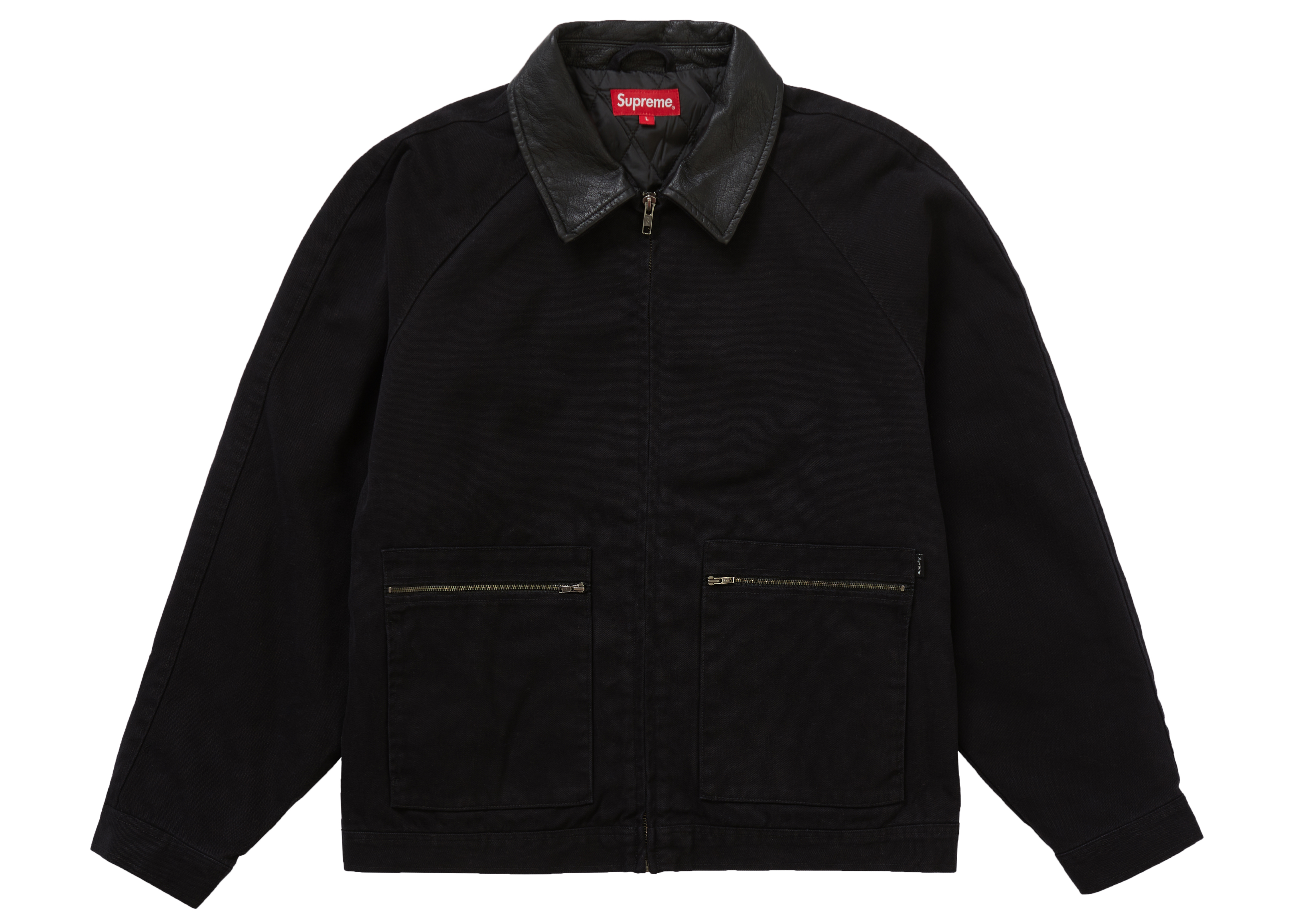 Supreme Leather Collar Jacket Flash Sales, 55% OFF | www 