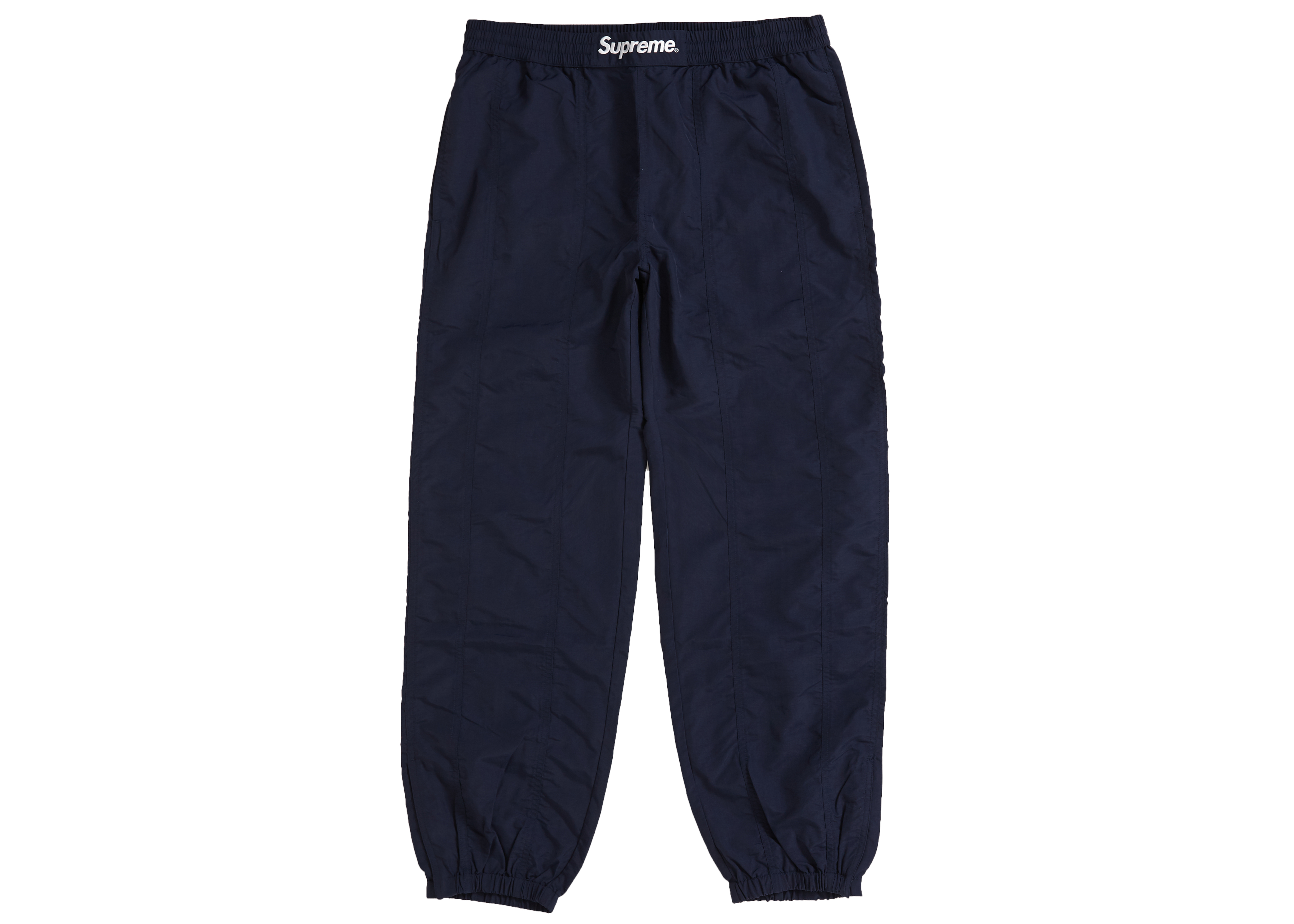 supreme paneled warm up pant