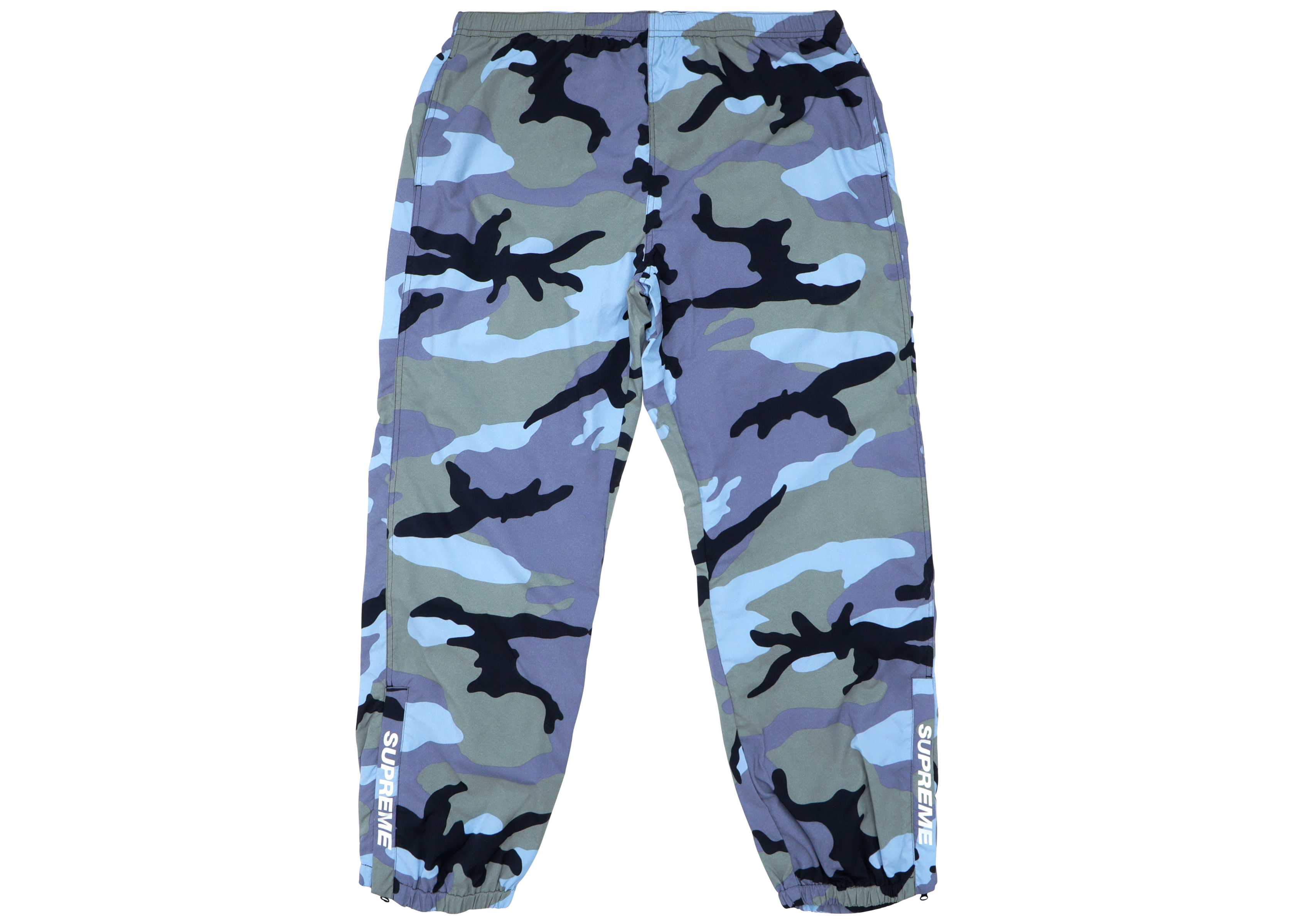 Supreme Warm Up Pant (SS18) Blue Camo 