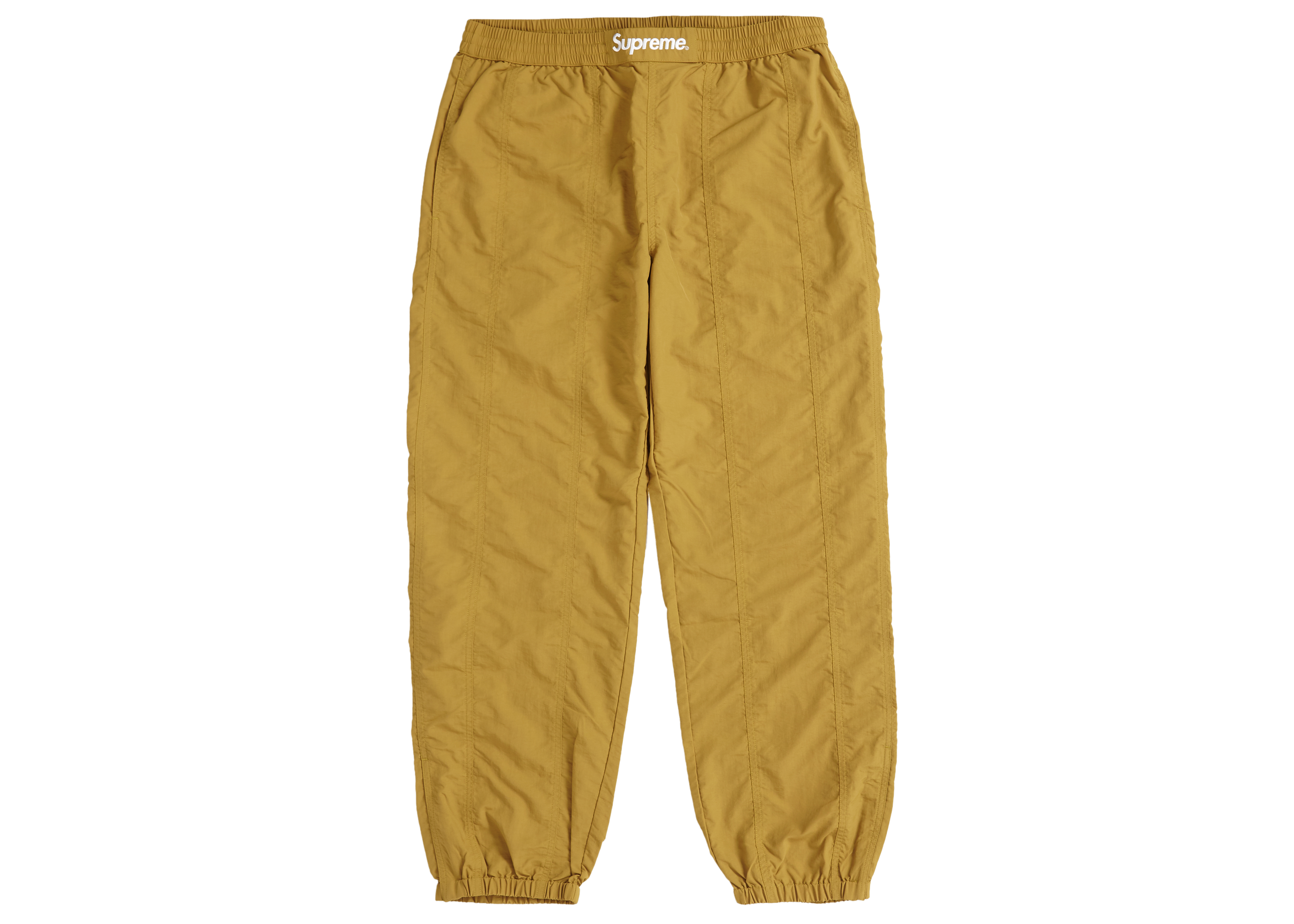 supreme paneled warm up pant
