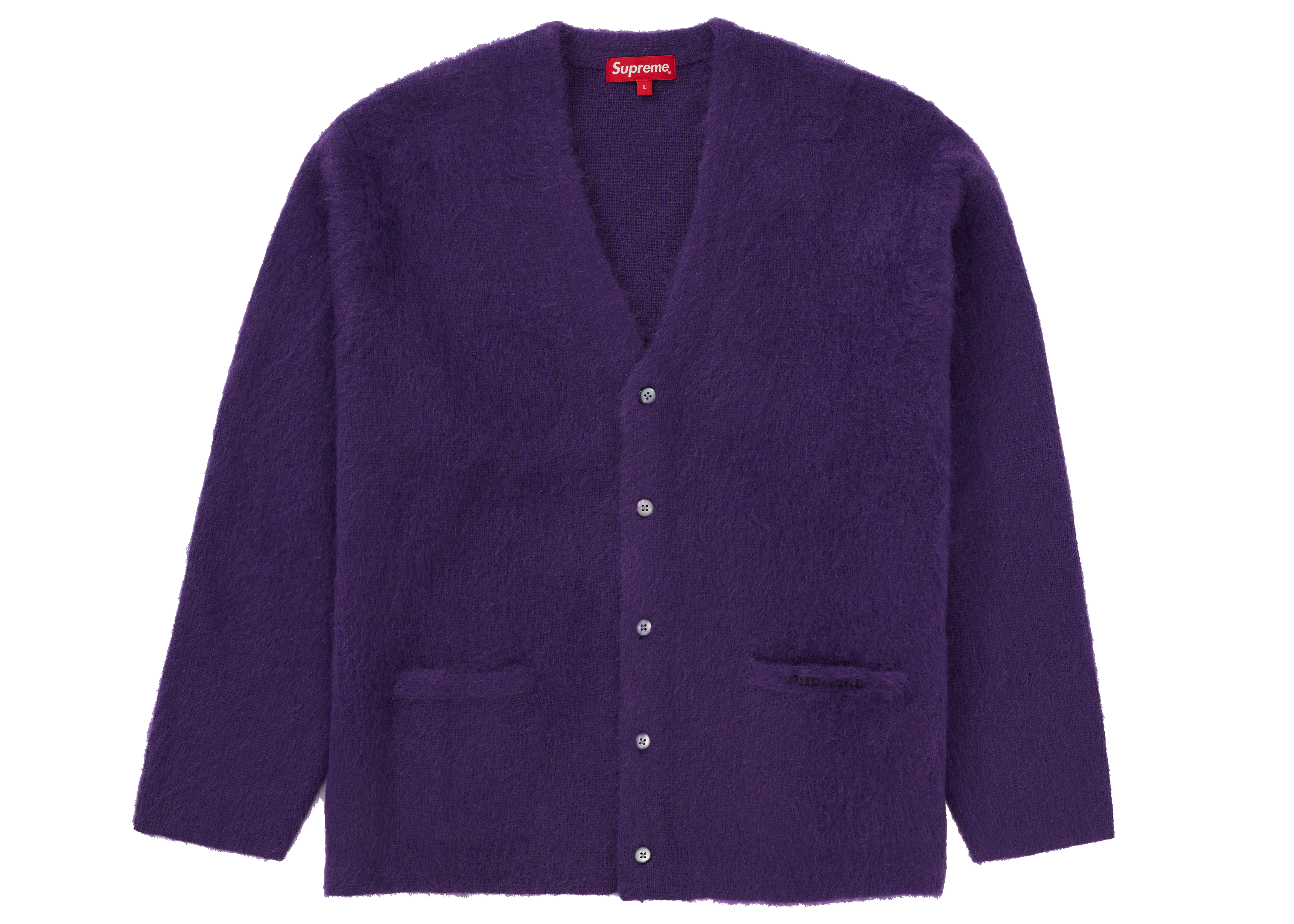 mohair cardigan supreme