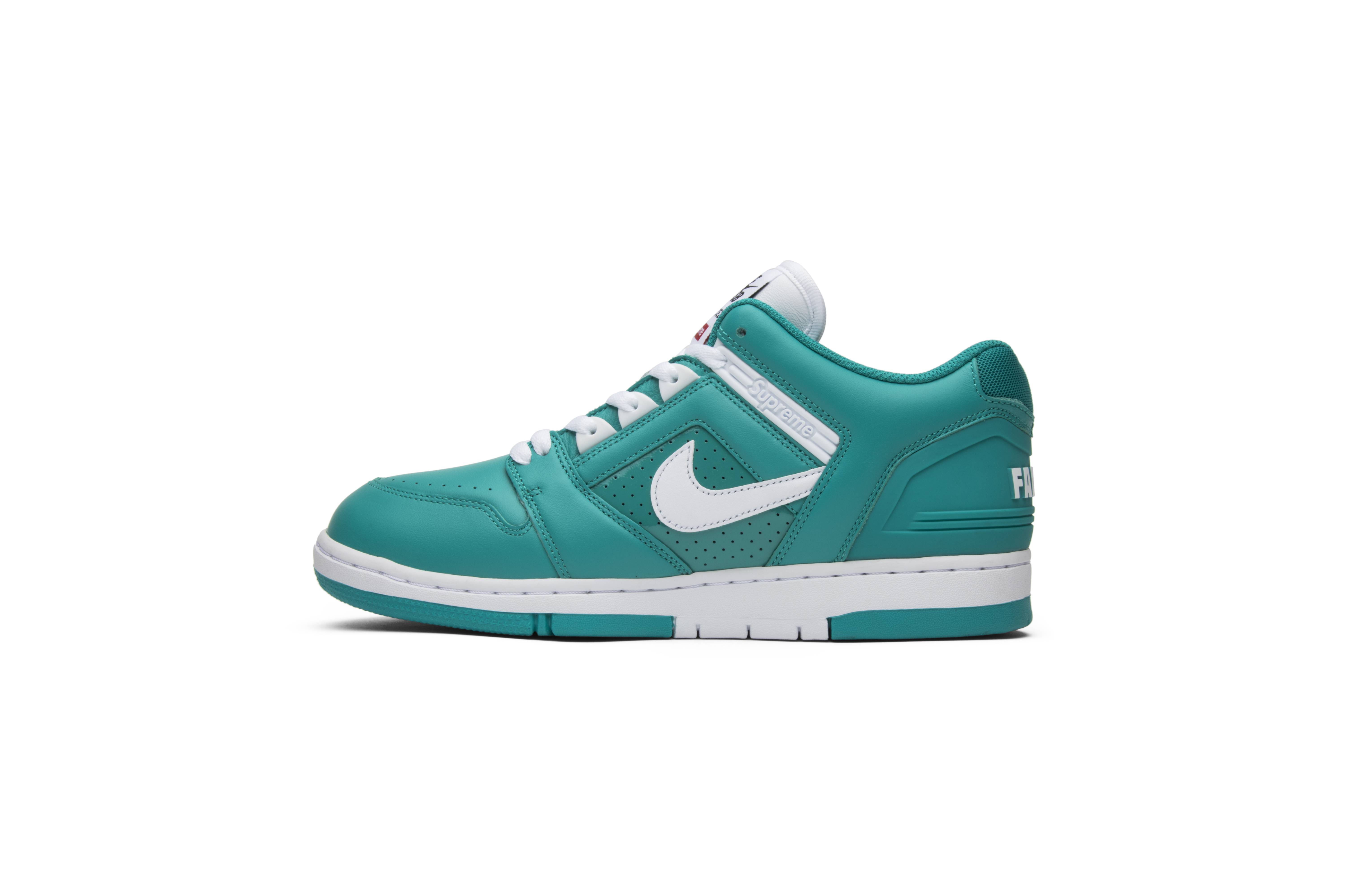 supreme air force 2 teal