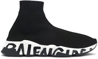 ulv Sprællemand Sump Balenciaga Speed Trainer 'Clear Sole ‑ Black Yellow Fluo' -  607544-W05GJ-1048 - Novelship