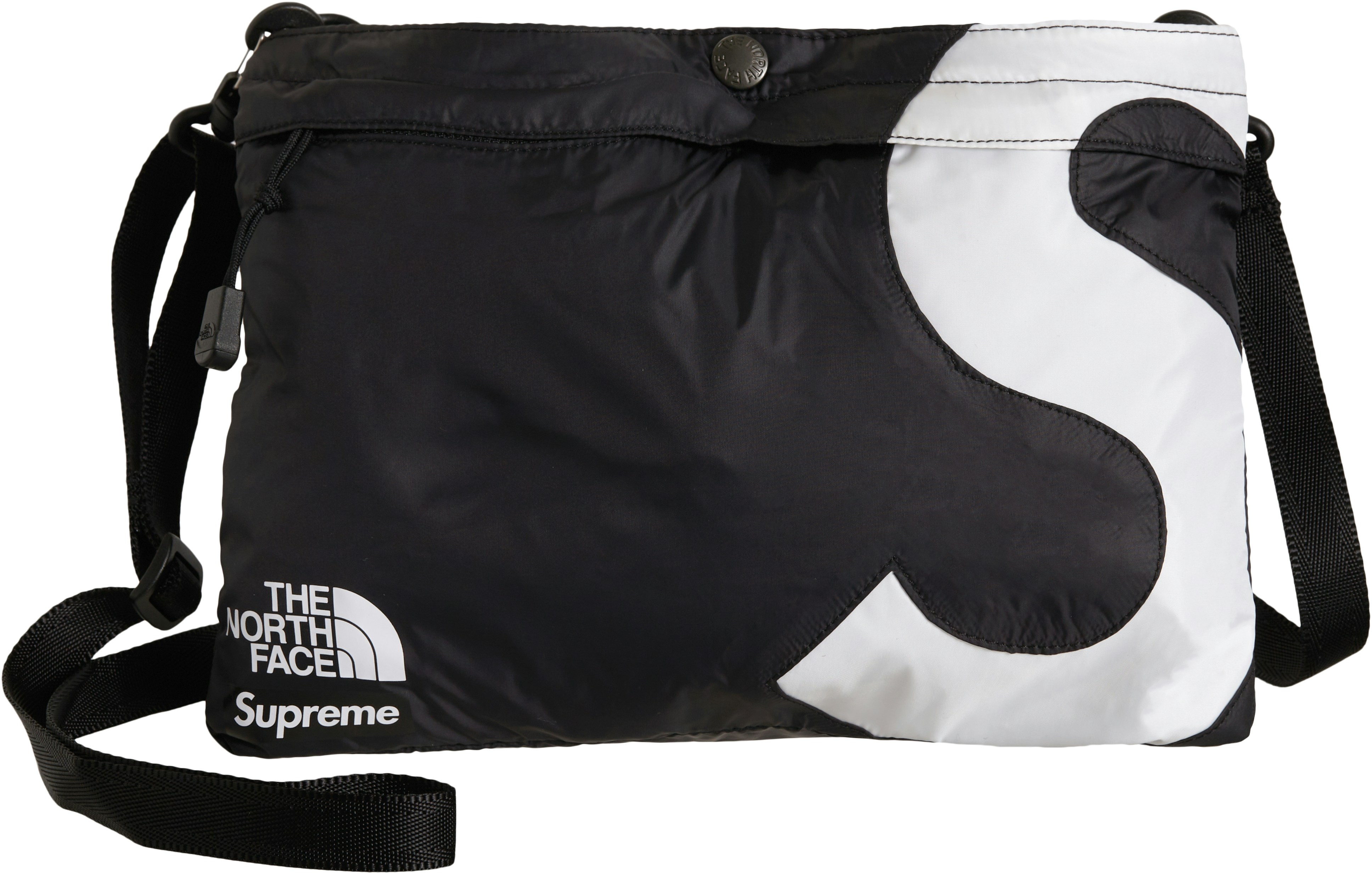 Supreme x The North Face S Logo Shoulder Bag Black Novelship