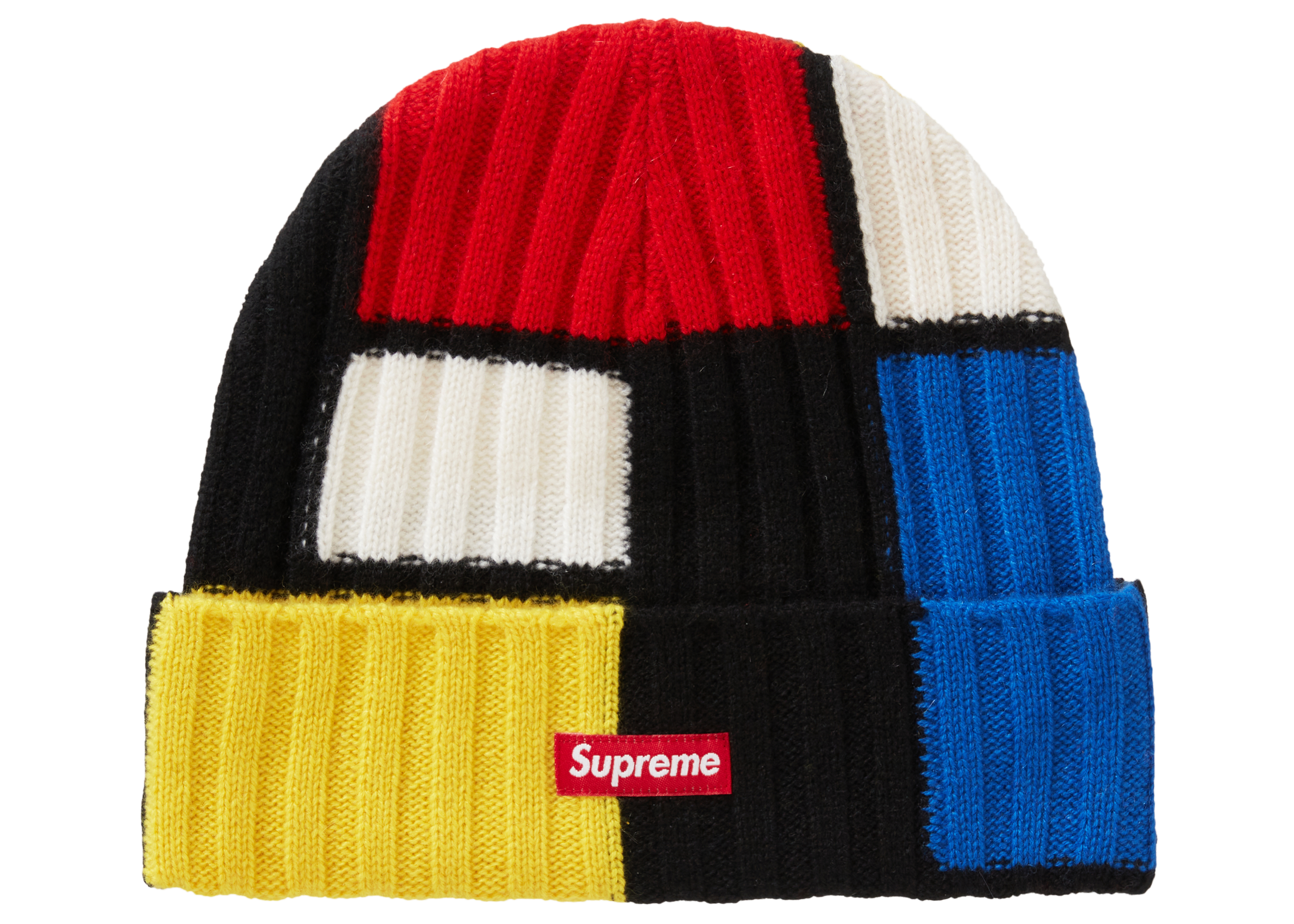 supreme cashmere beanie multicolor