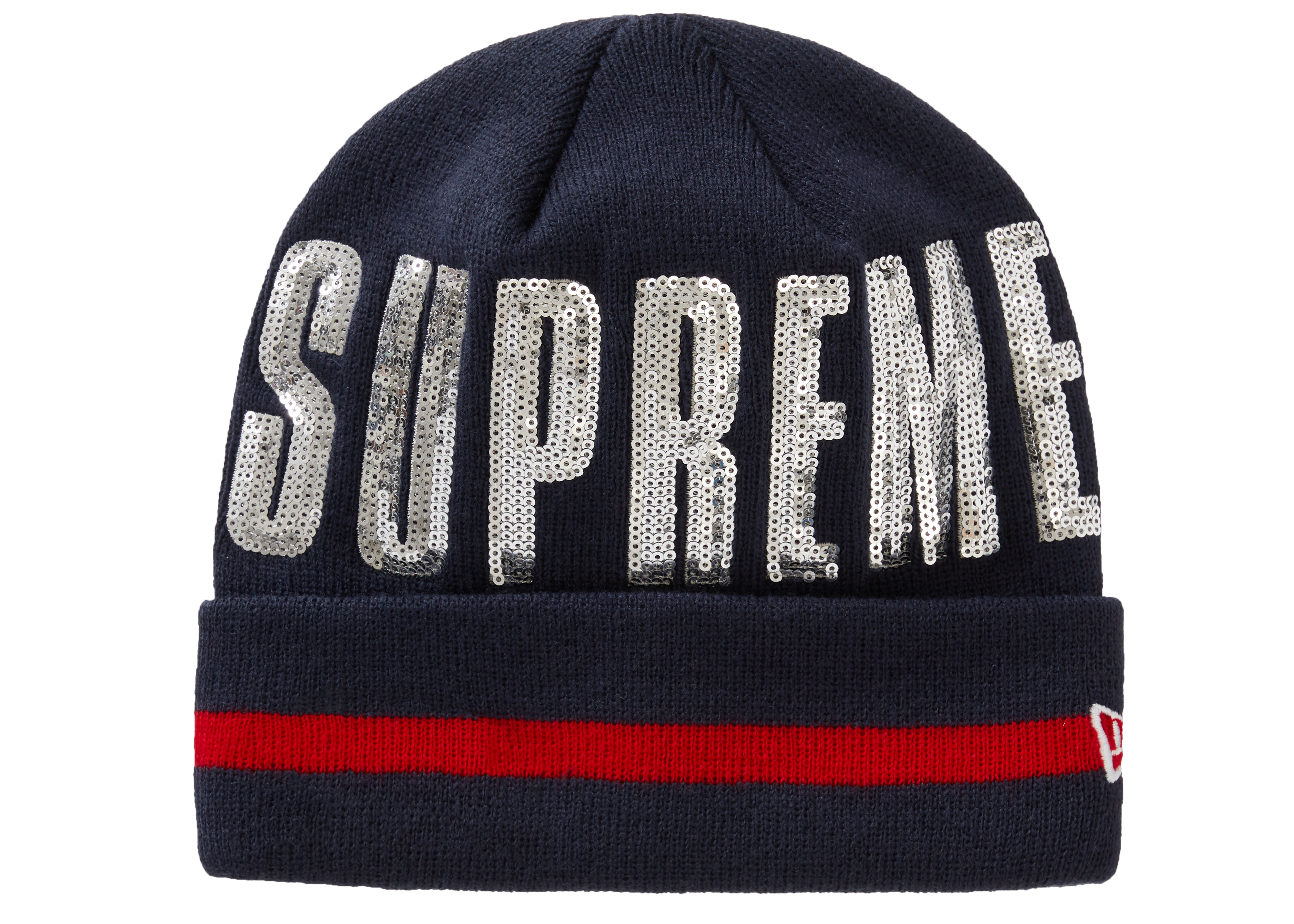 supreme sequin beanie