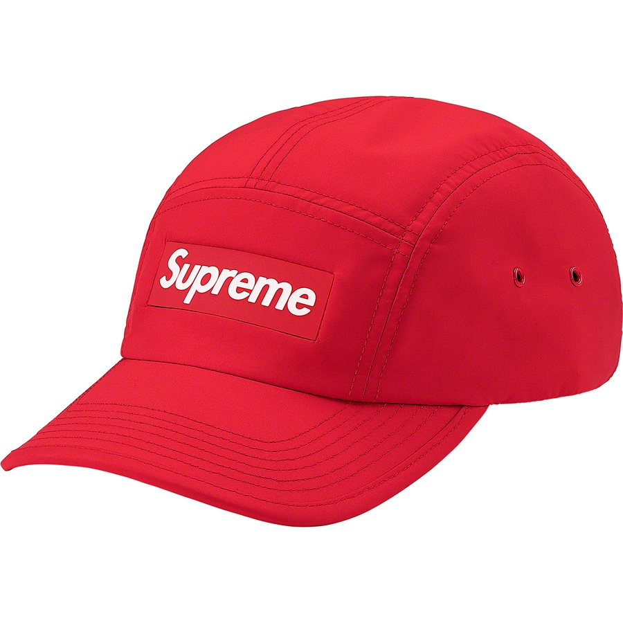 supreme inset logo camp cap black