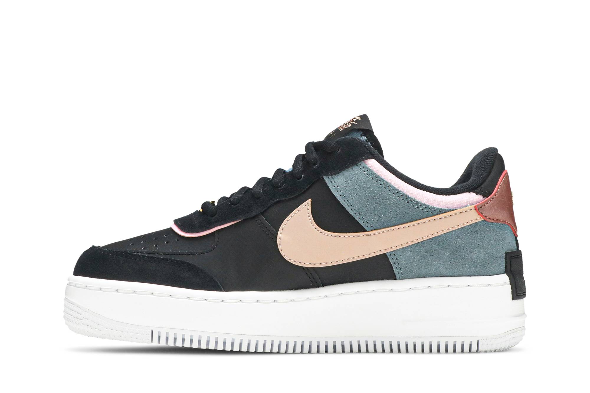 air force 1 shadow black light arctic pink