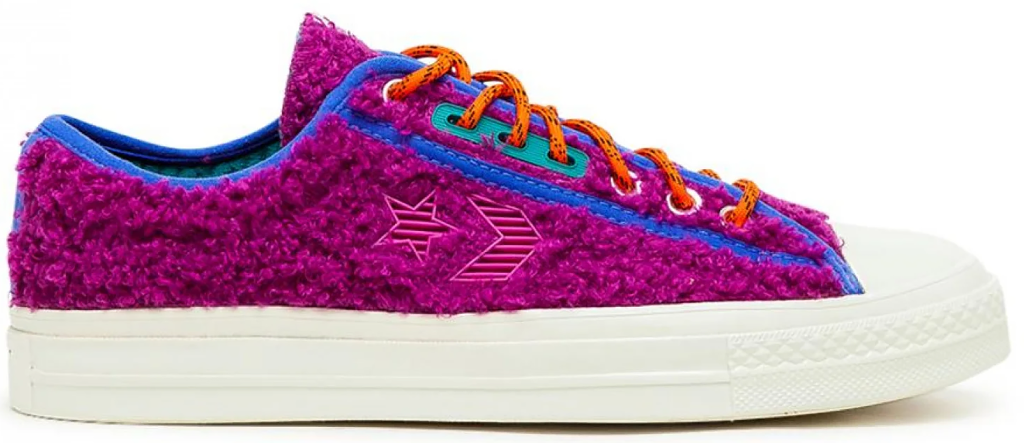 Converse Star Player Retro Sherpa Low Men, Cactus Flower Egret |  Graffitishop