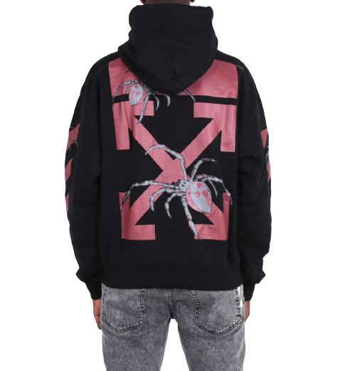 off white arachno hoodie