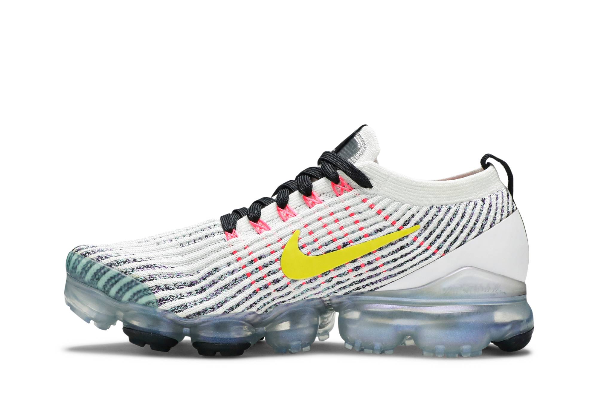 vapormax white dynamic yellow