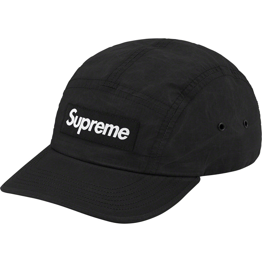 supreme dry wax cotton camp cap black