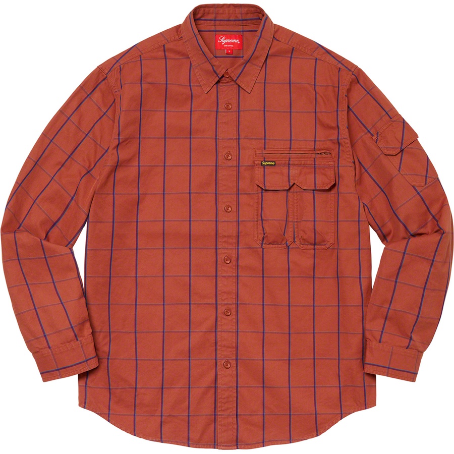 supreme twill multi pocket shirt