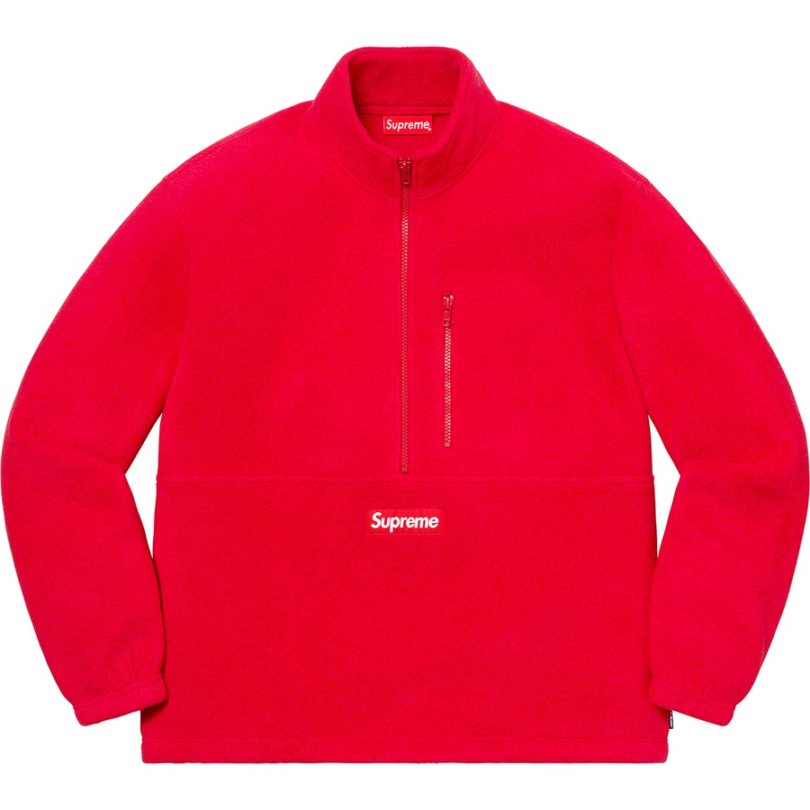 polartec half zip pullover