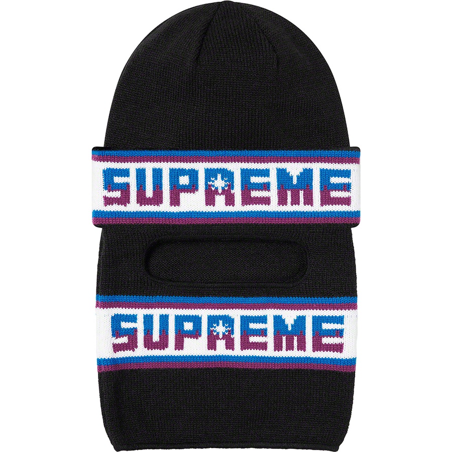 supreme double logo beanie