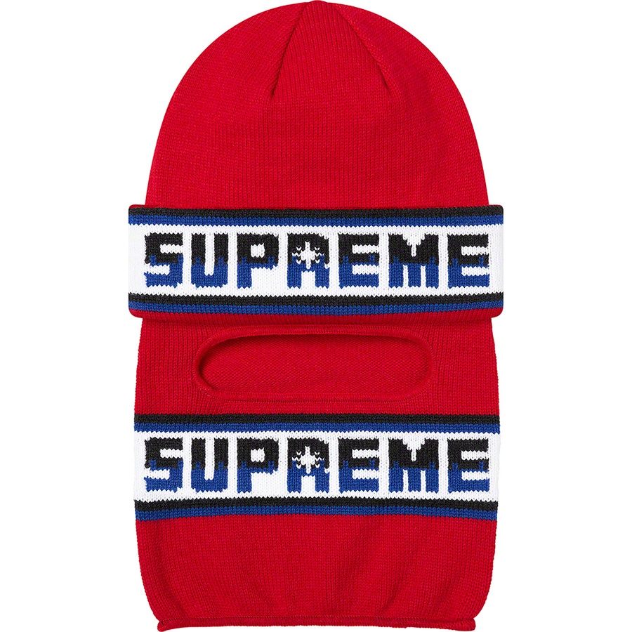 supreme double logo facemask