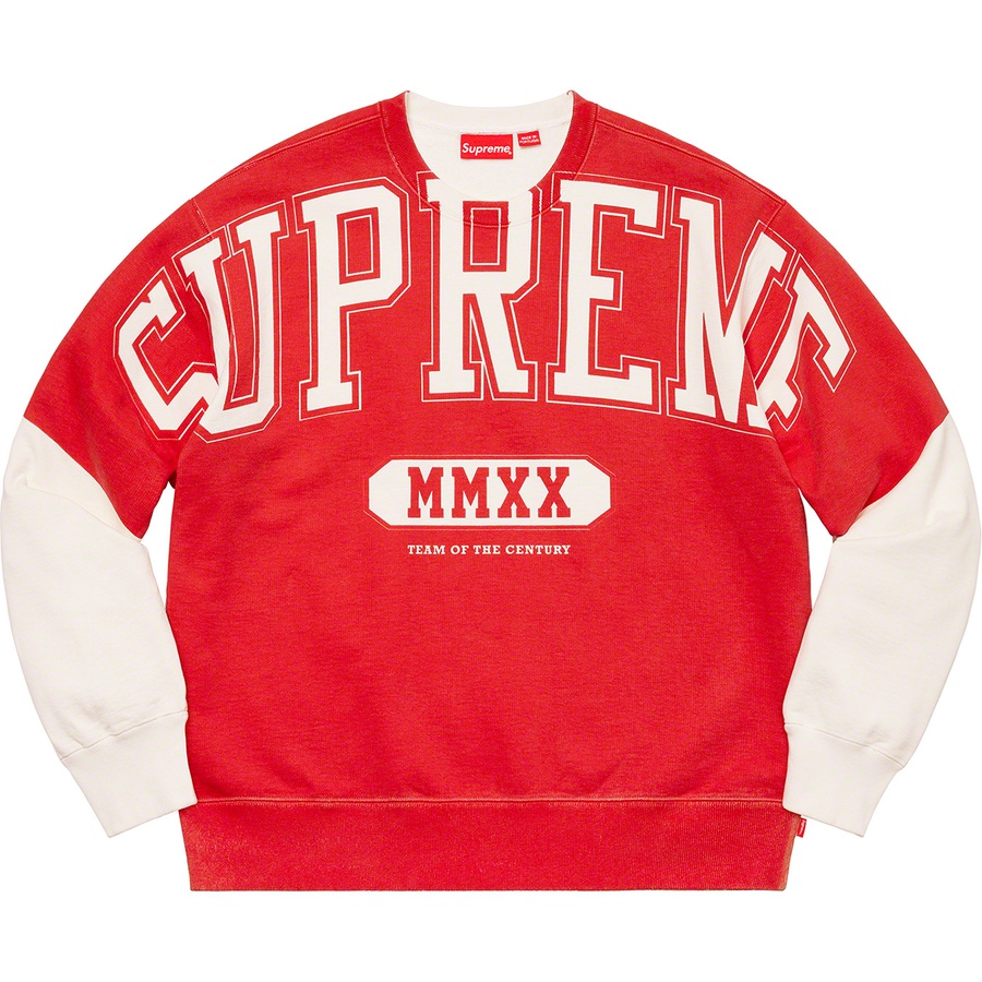 overprint crewneck