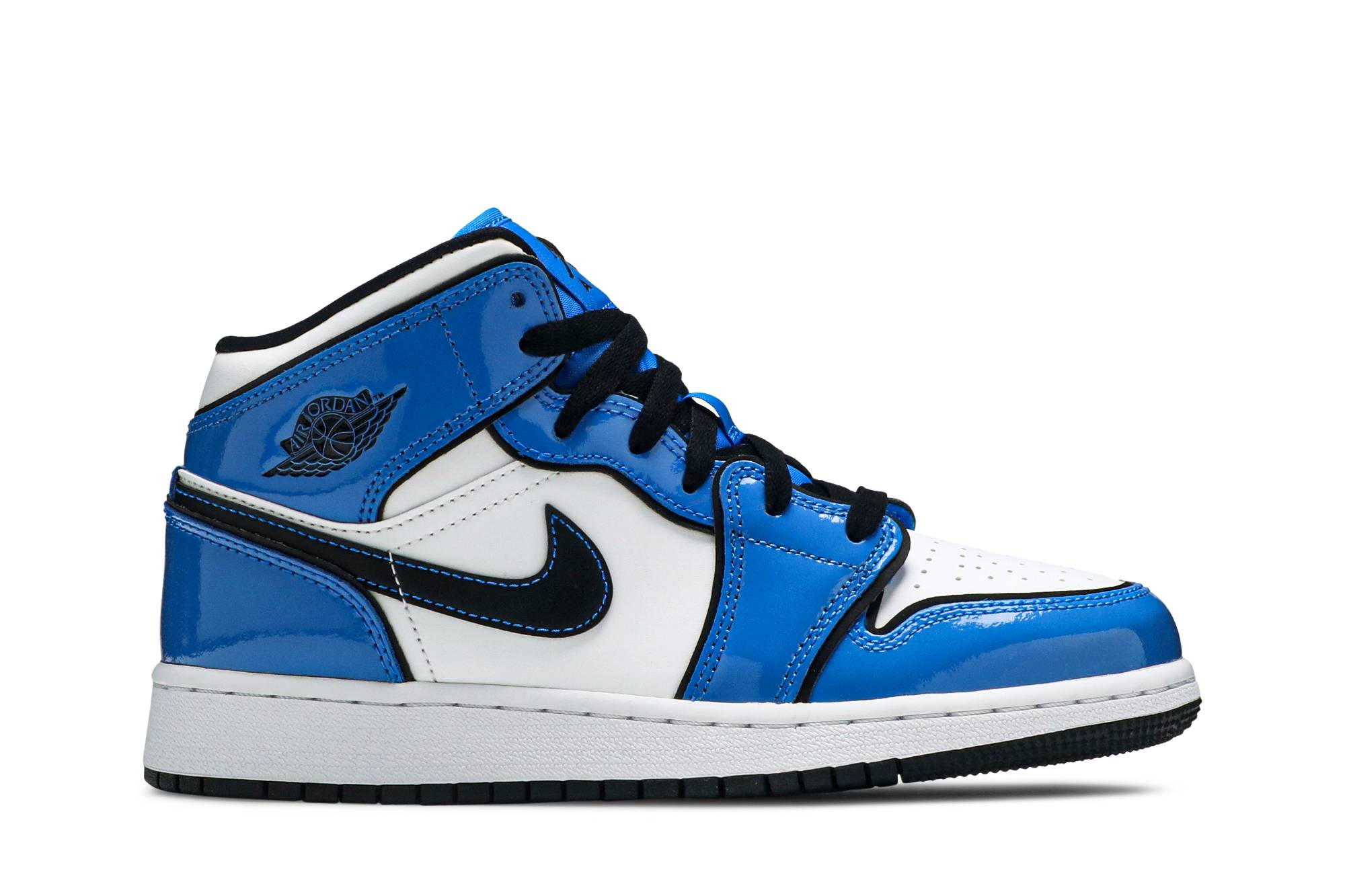 air jordan 1 mid se signal blue release date