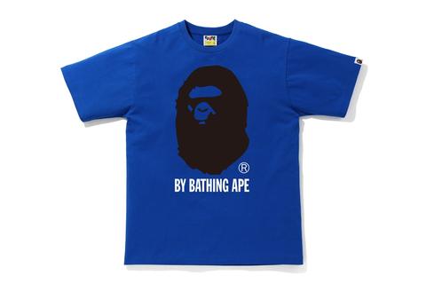 bathing ape blue shirt