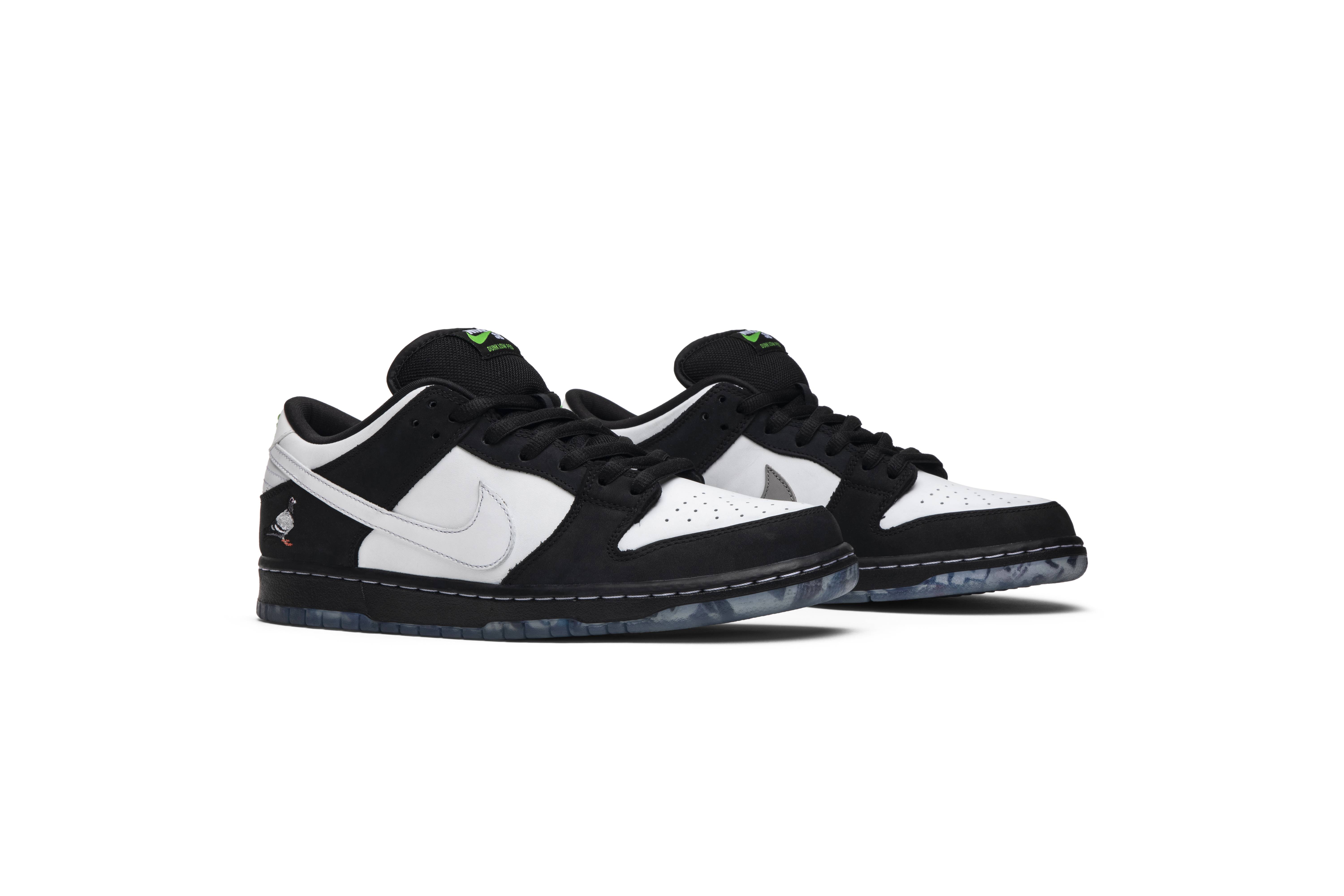 nike sb dunk low panda pigeon