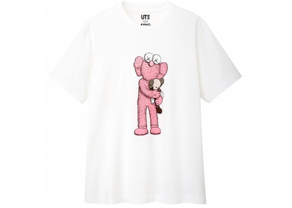 KAWS x Uniqlo Pink BFF Tee (JP Sizing 