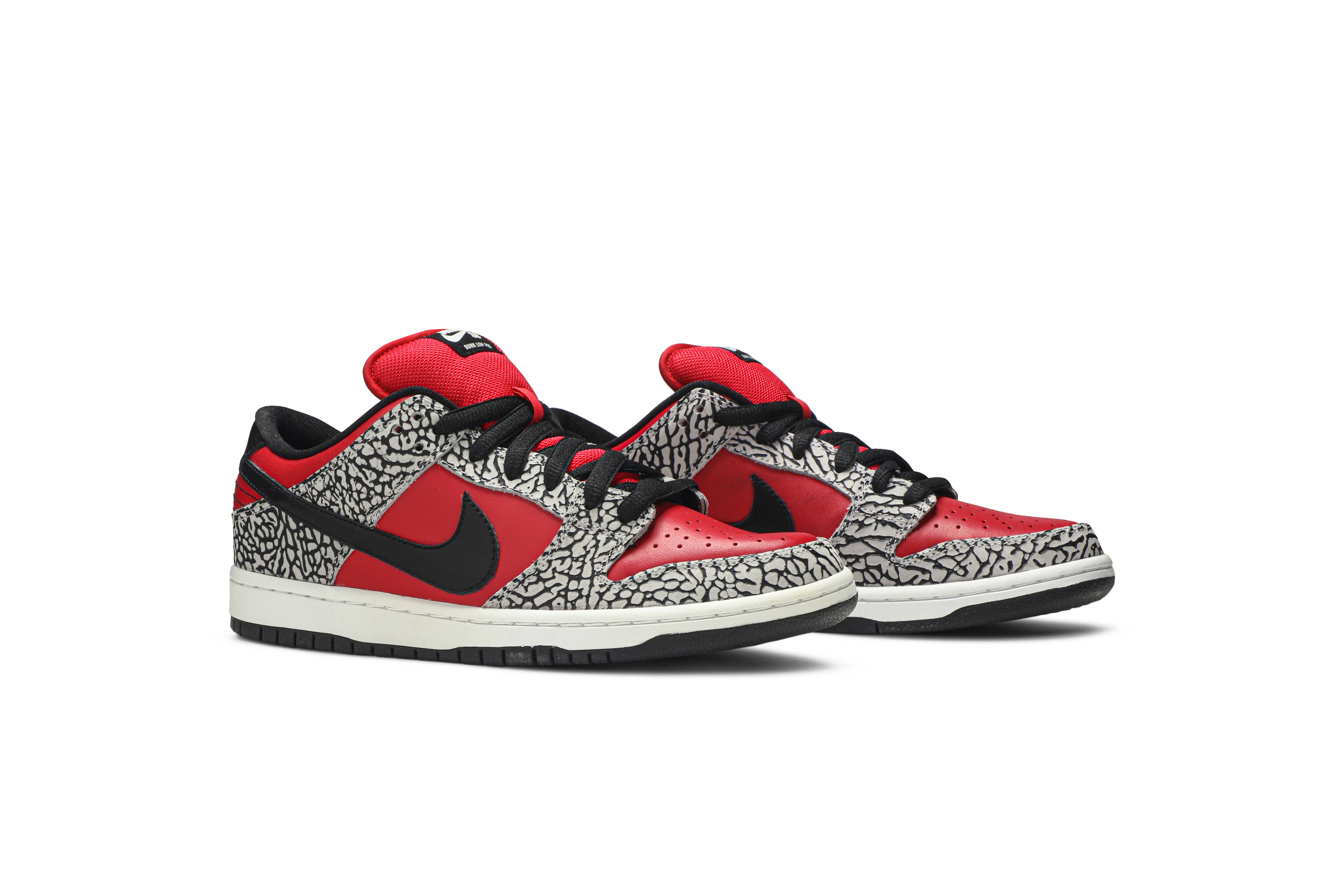 supreme dunk low cement