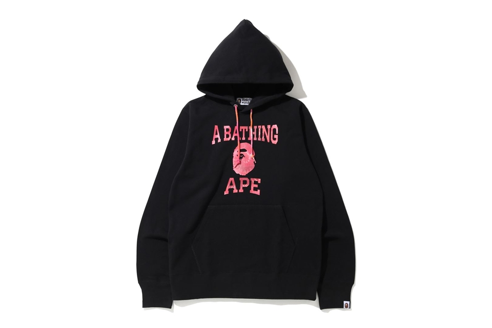 red bape pullover hoodie