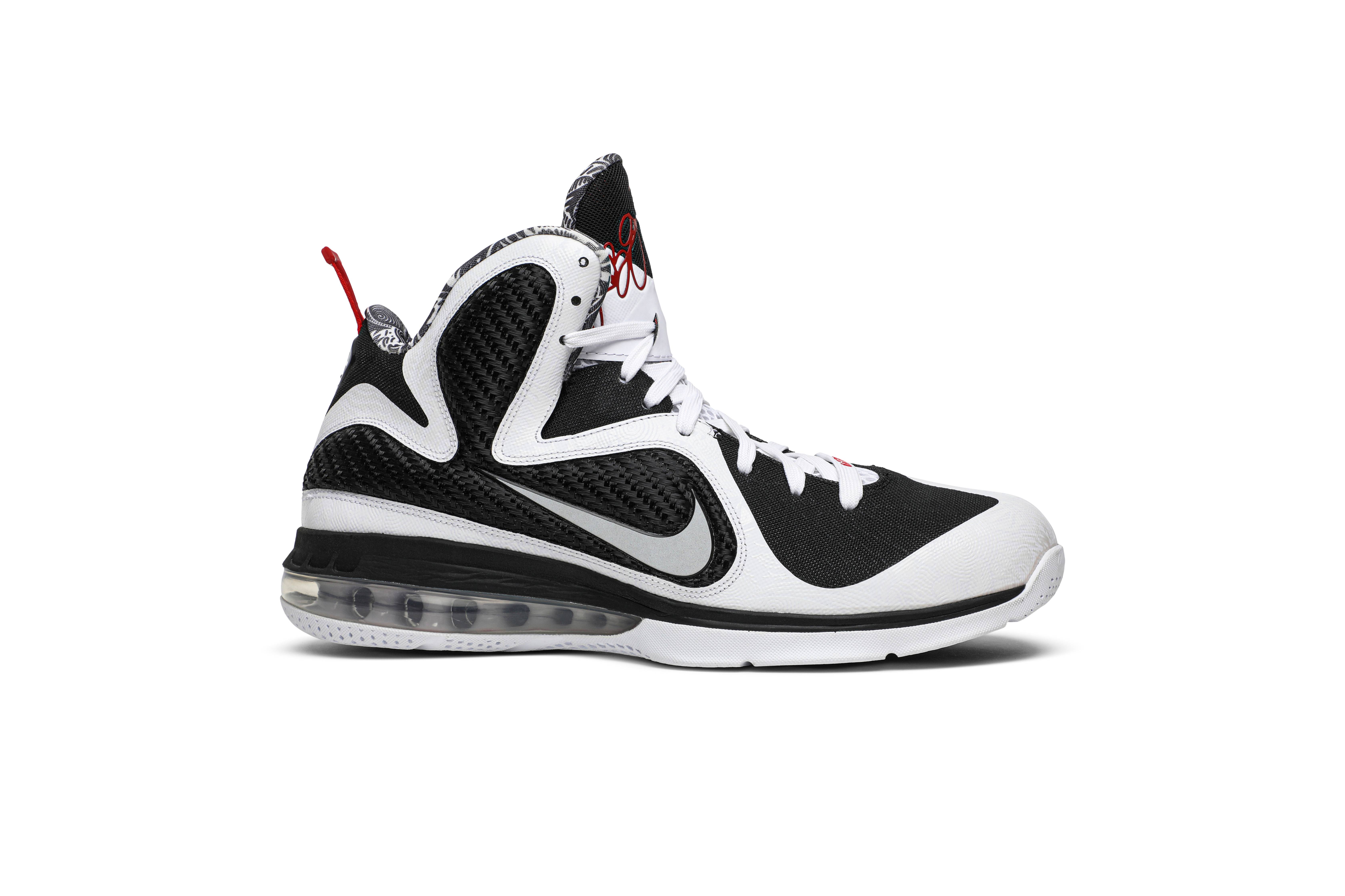 lebron 9 white and red