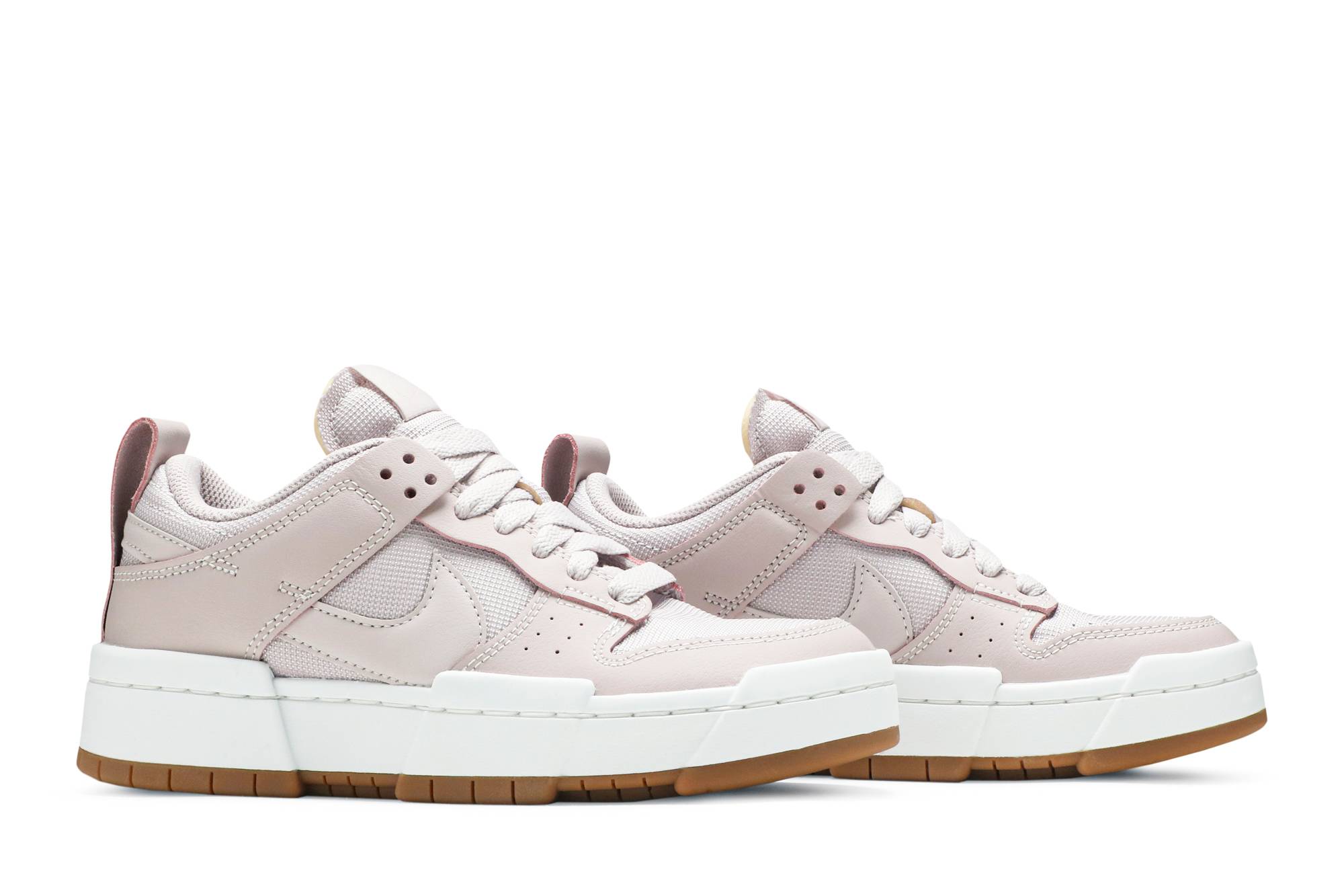 nike dunk low barely rose