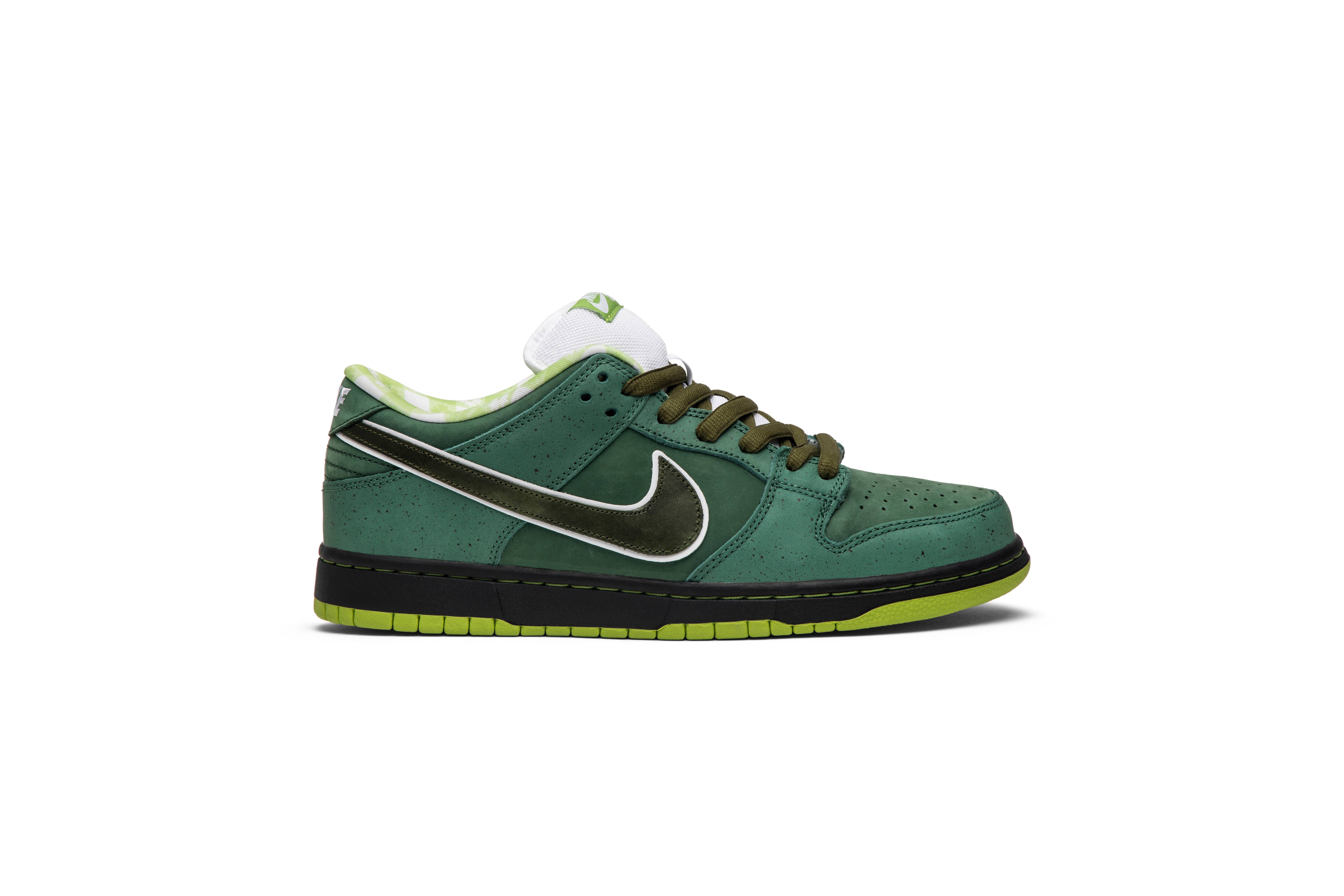 sb dunk low green lobster