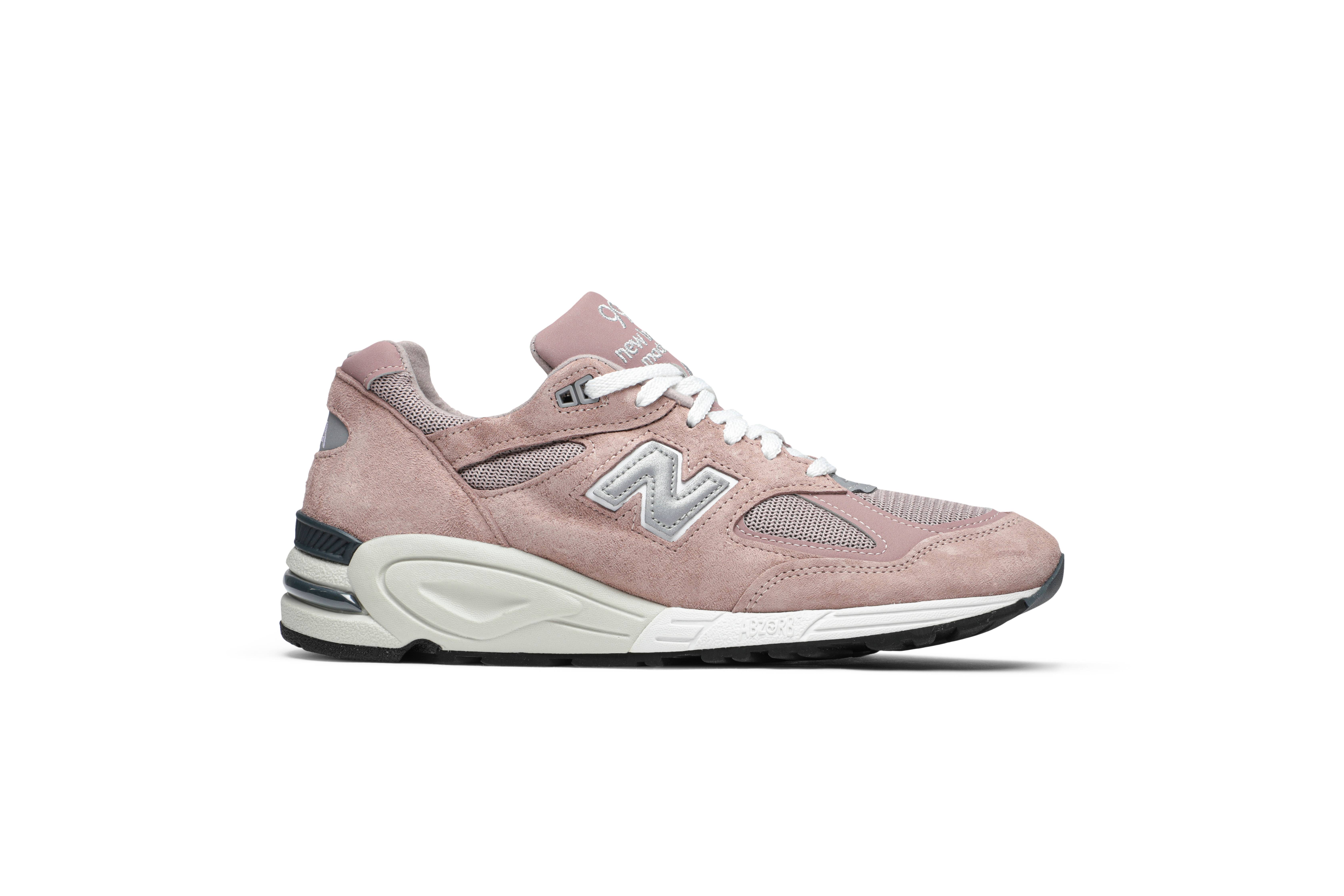 new balance 990v2 pink