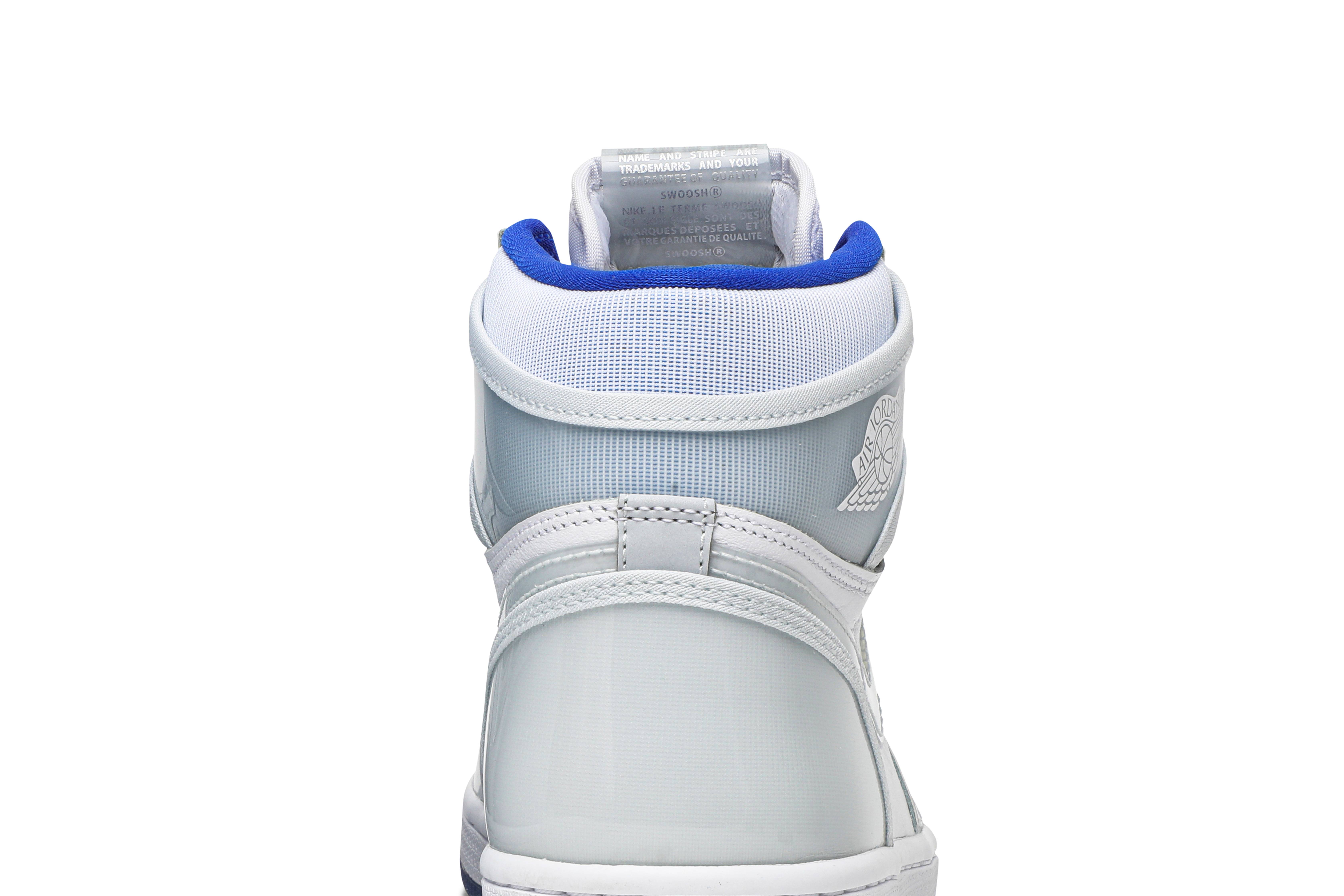 Air Jordan 1 High Zoom 'Racer Blue' - CK6637-104 - Novelship
