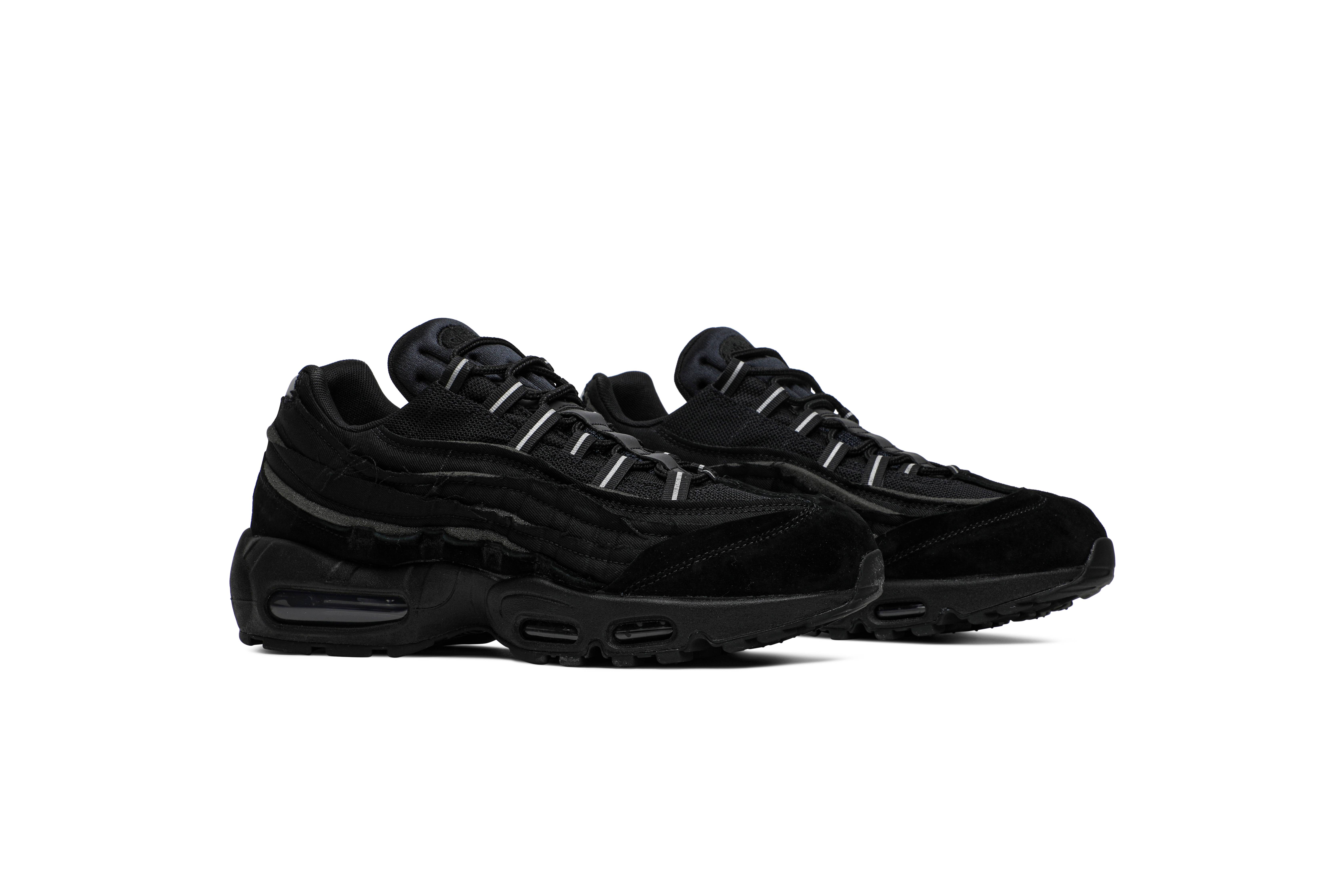 cdg air max 95 black