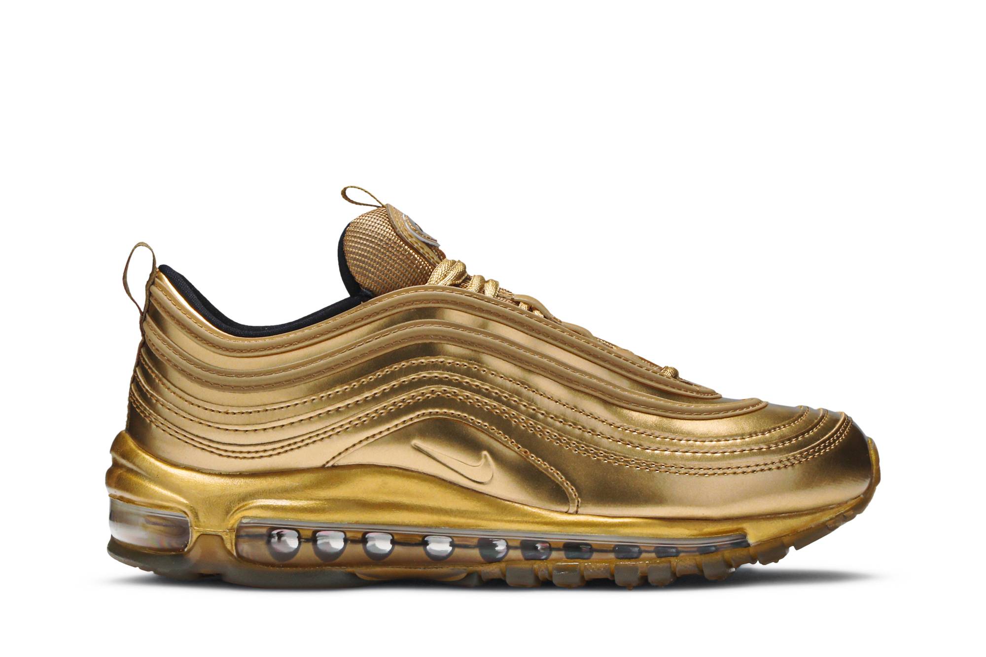 nike air max 97 in gold