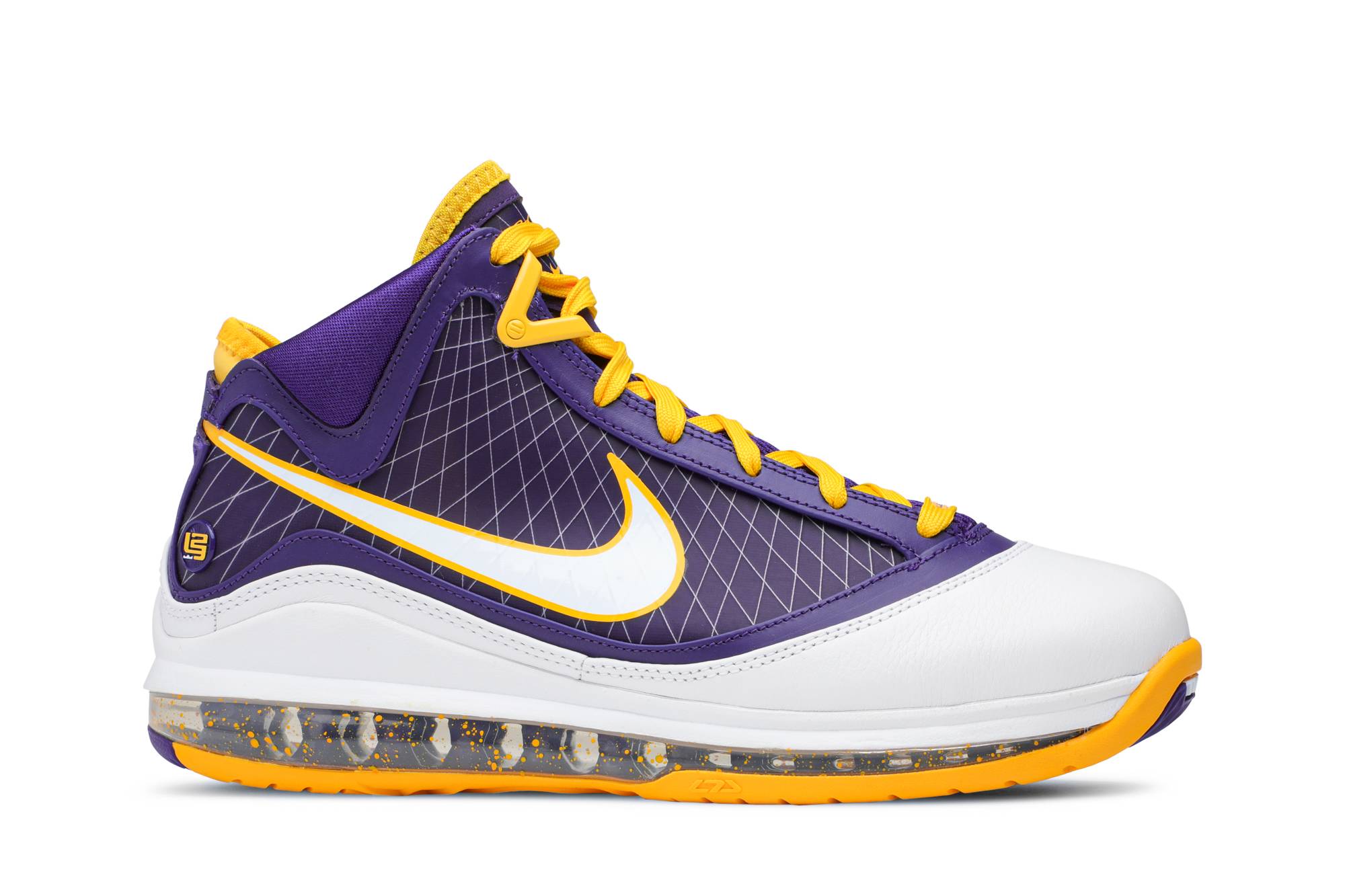 lebron 7 yellow and purple