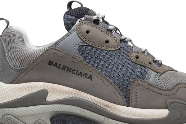 Balenciaga Triple S Sneaker 'Grey' (2018 Reissue) - 483513-W06E1 