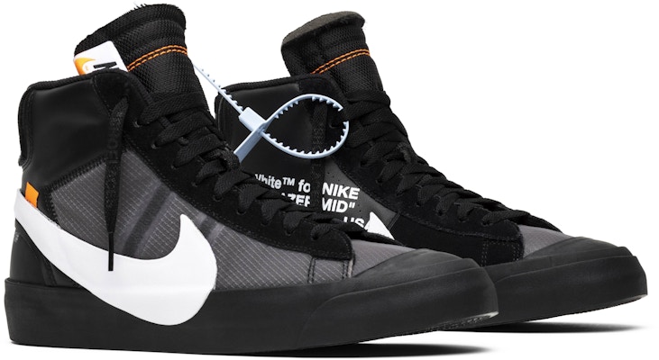 Distribution Africa Nature Off‑White x Nike Blazer Mid 'Grim Reapers' - AA3832-001 - Novelship