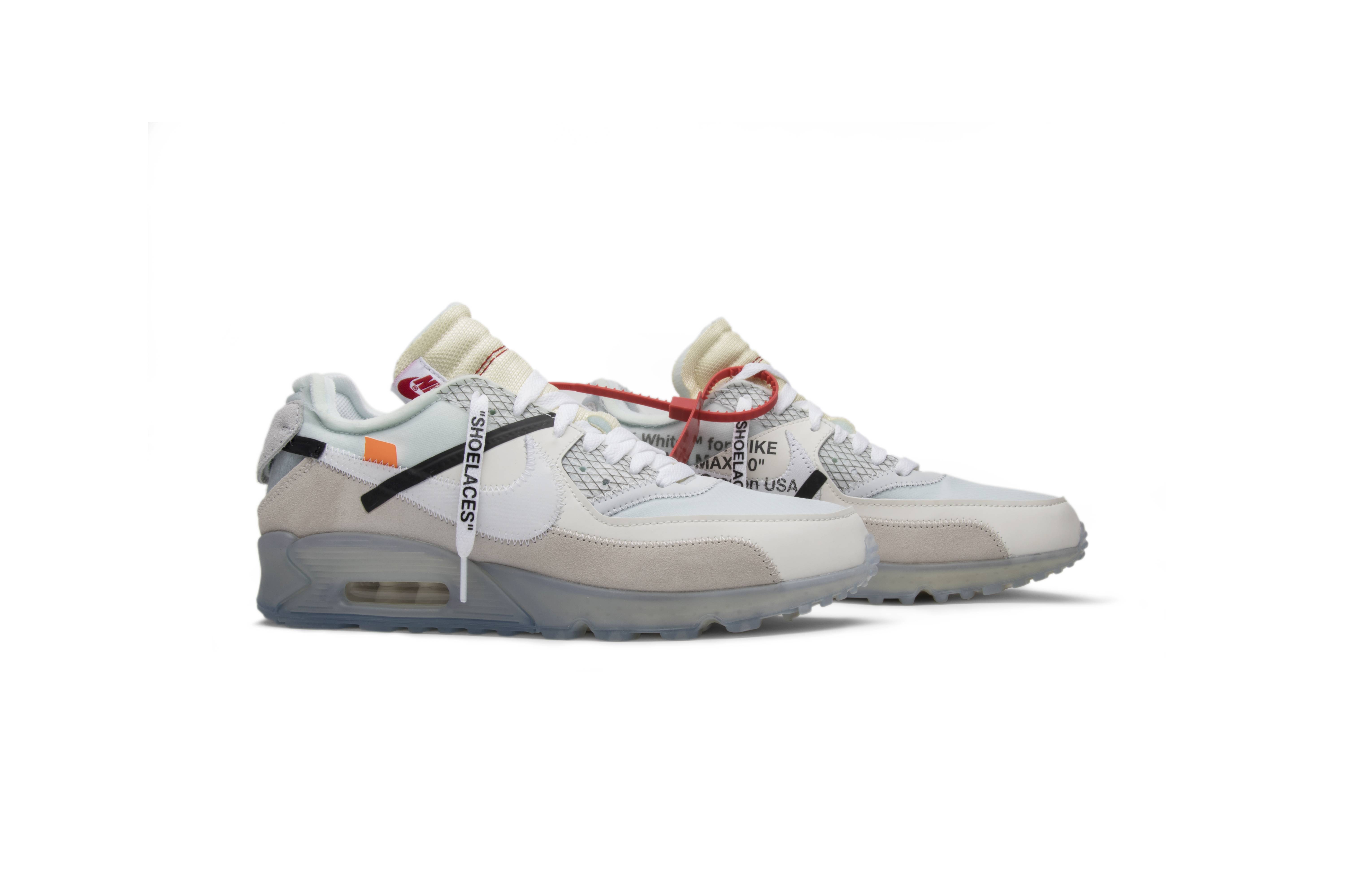 Off‑White x Nike Air Max 90 ICE 'The 