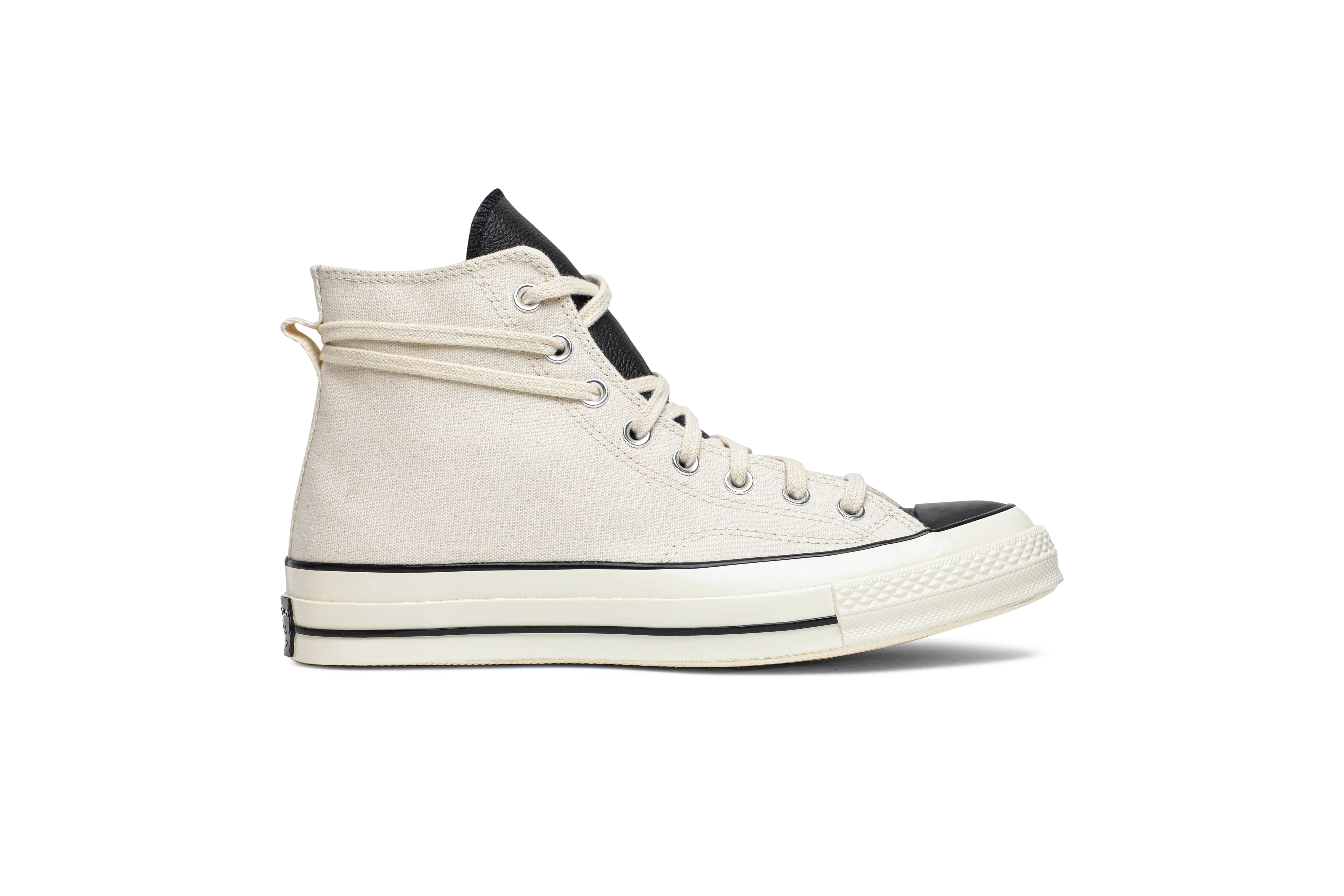 fear of god converse black natural