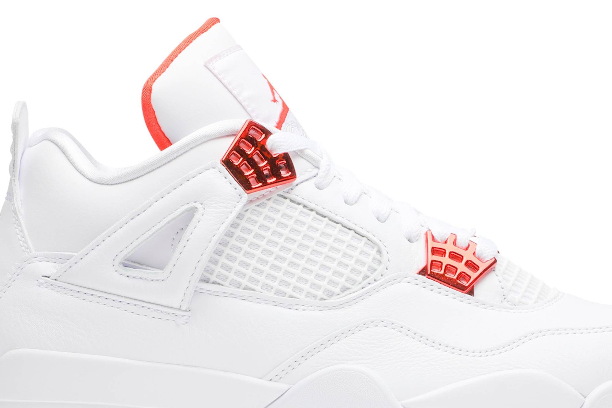 air jordan 4s metallic orange