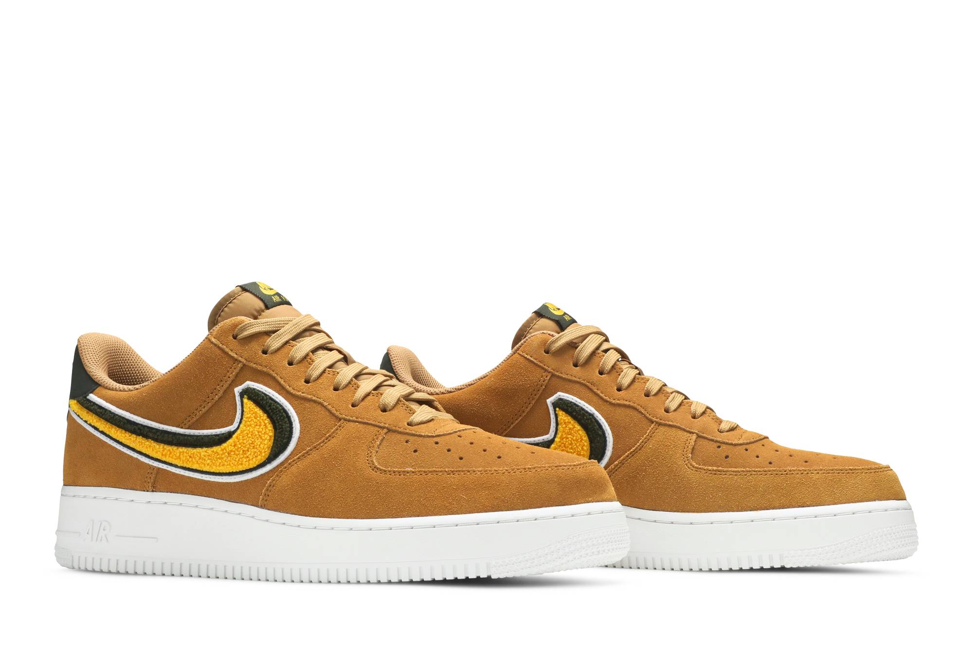 air force 1 low 3d chenille swoosh muted bronze