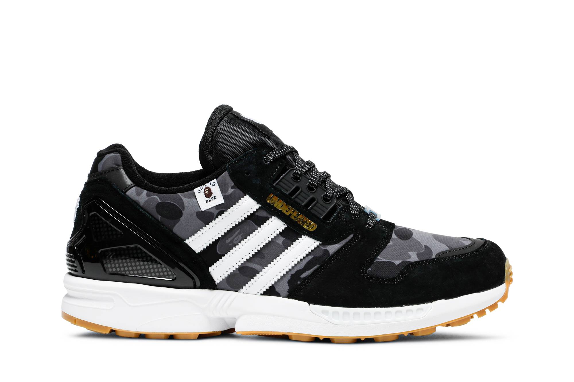 adidas zx 8000 bape undefeated black