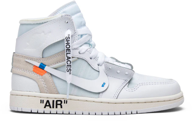 Off White X Air Jordan 1 Retro High Og White 18 Gs Aq96 100 Novelship Off White X Air Jordan 1 Retro High Og White 18 Gs Aq96 100 Novelship