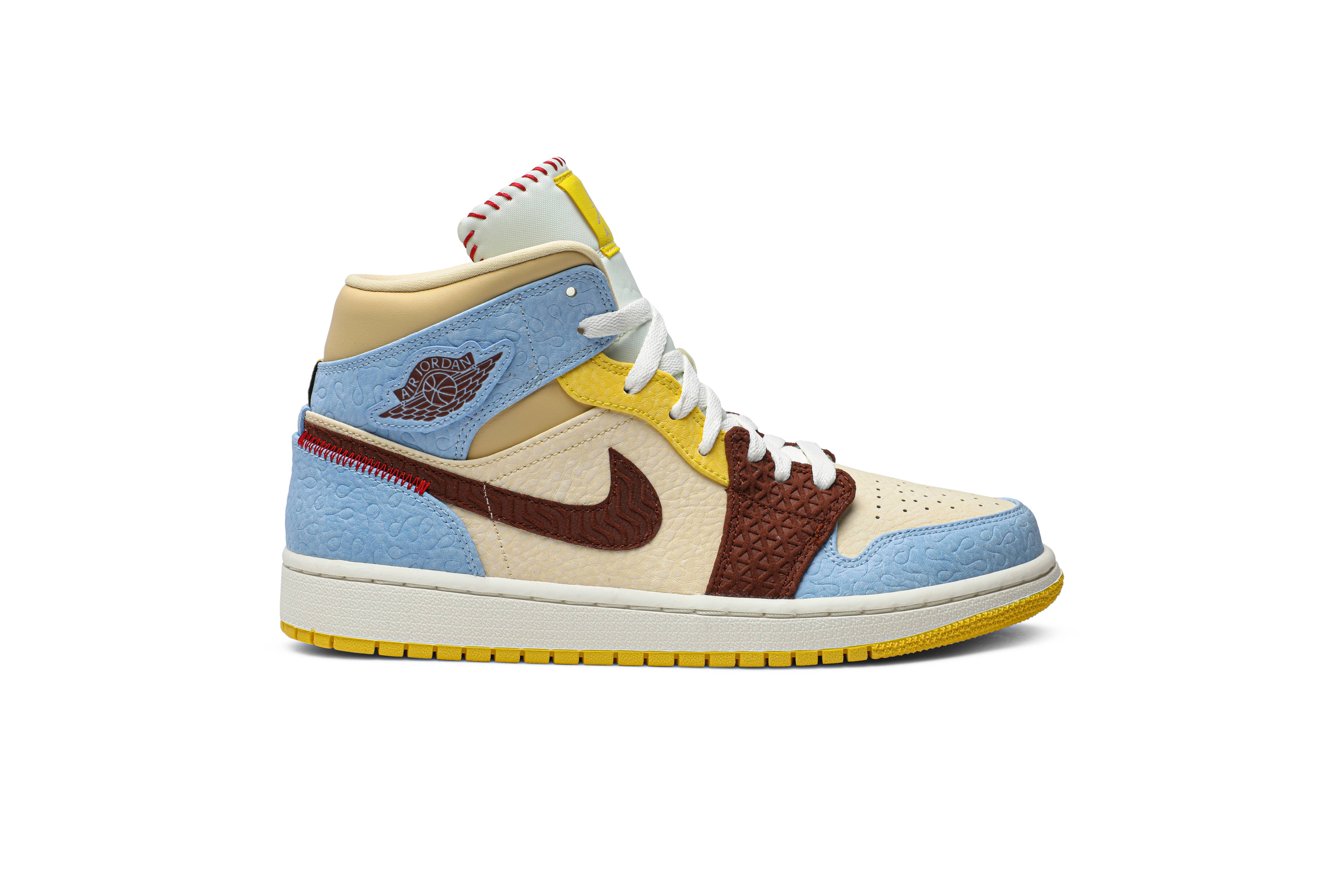 Maison Chateau Rouge X Air Jordan 1 Mid SE 'Fearless' - CU2803-200 ...