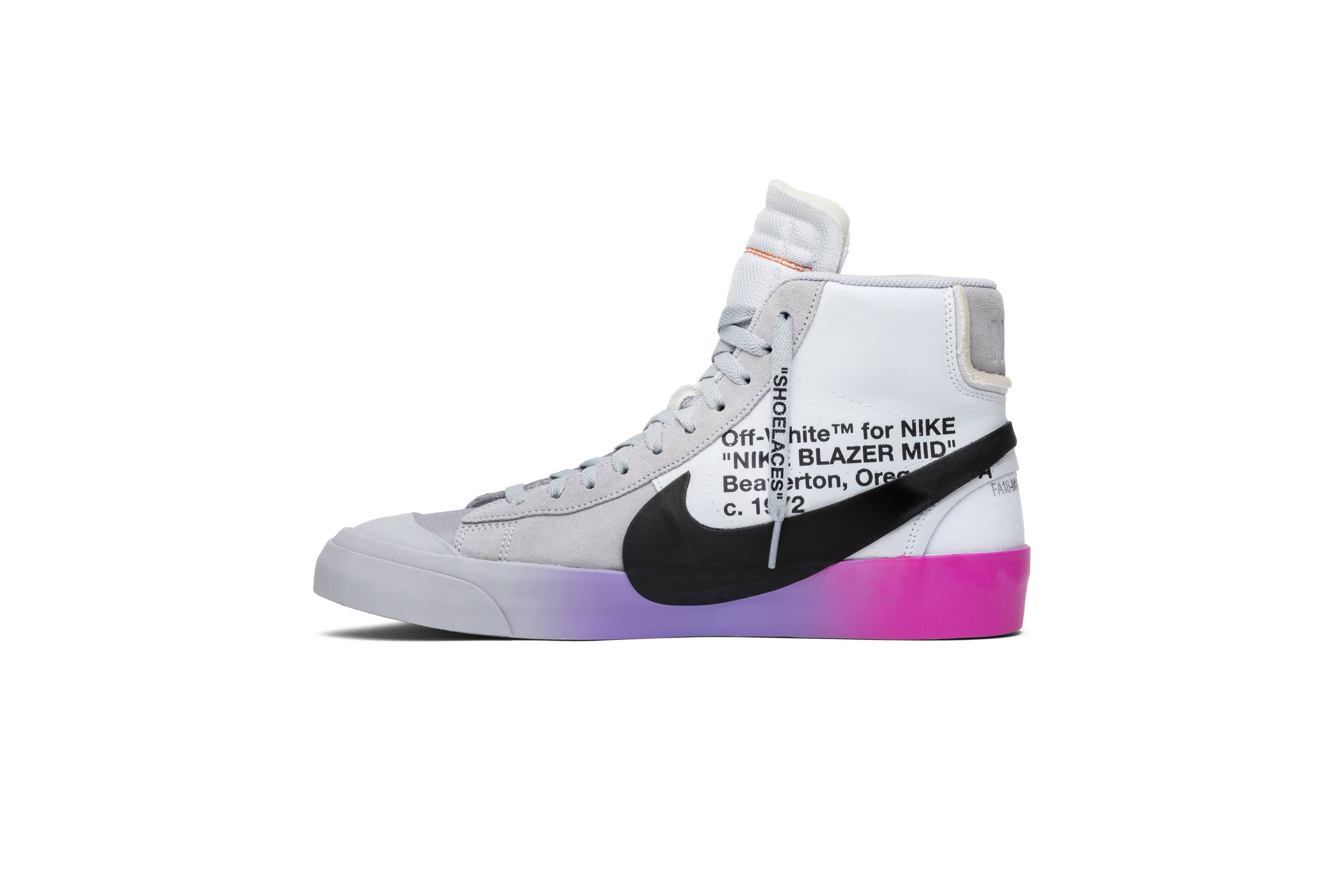 nike blazer off white grey