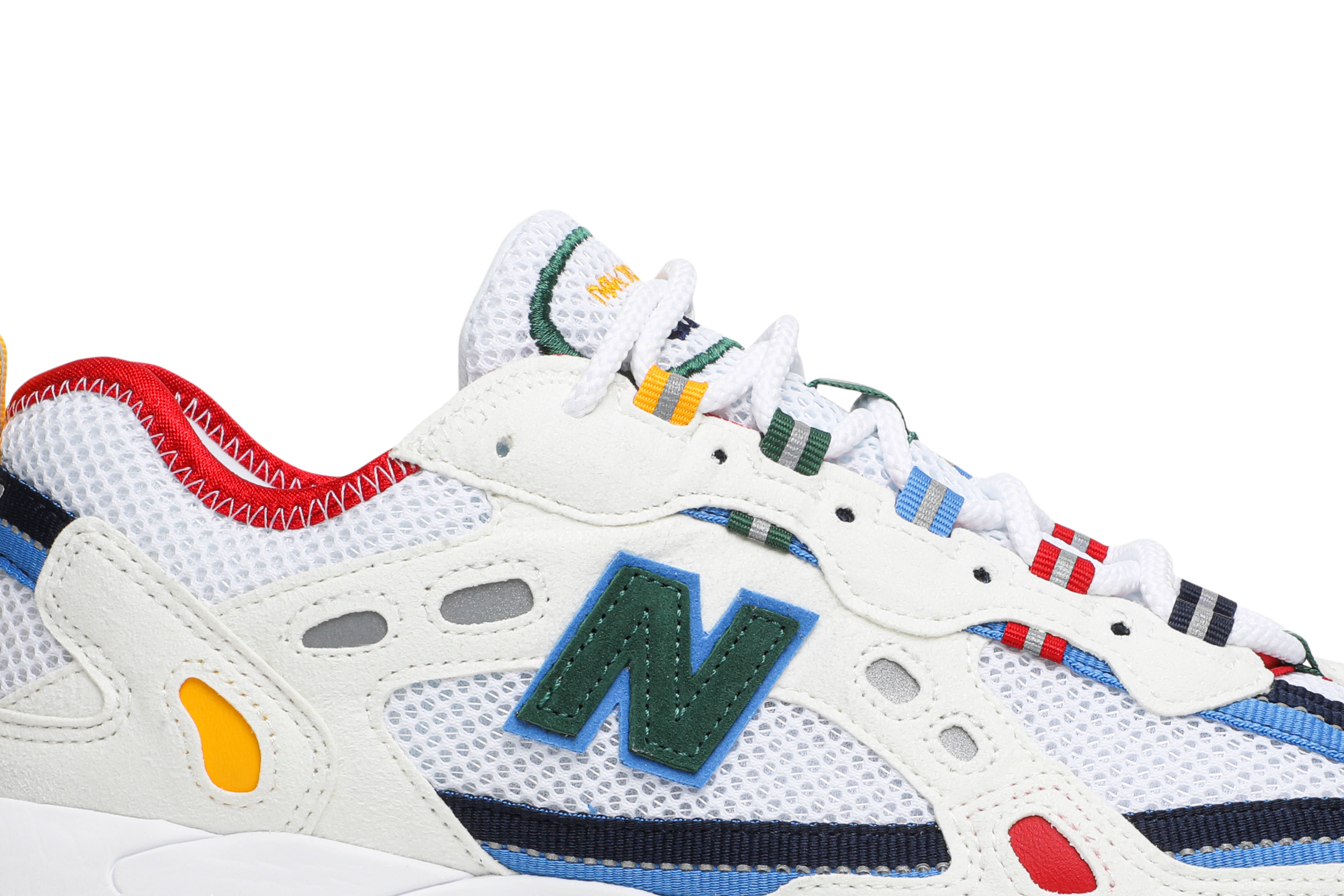 aime leon dore new balance 827 white